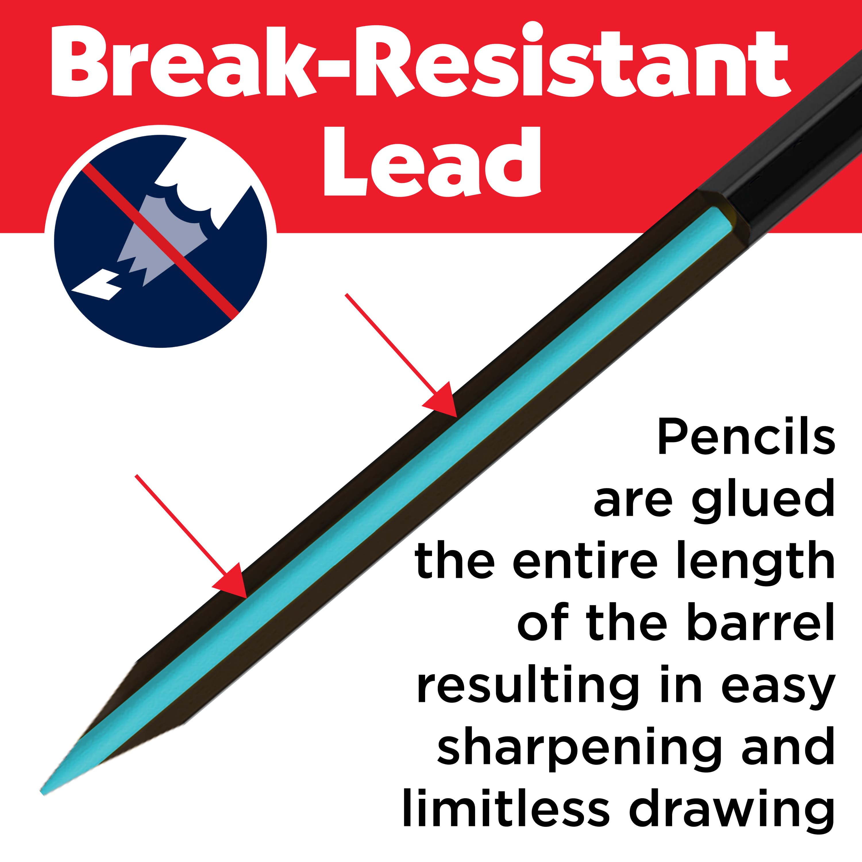 Faber-Castell® 24 Colour Black Edition Coloured Pencils