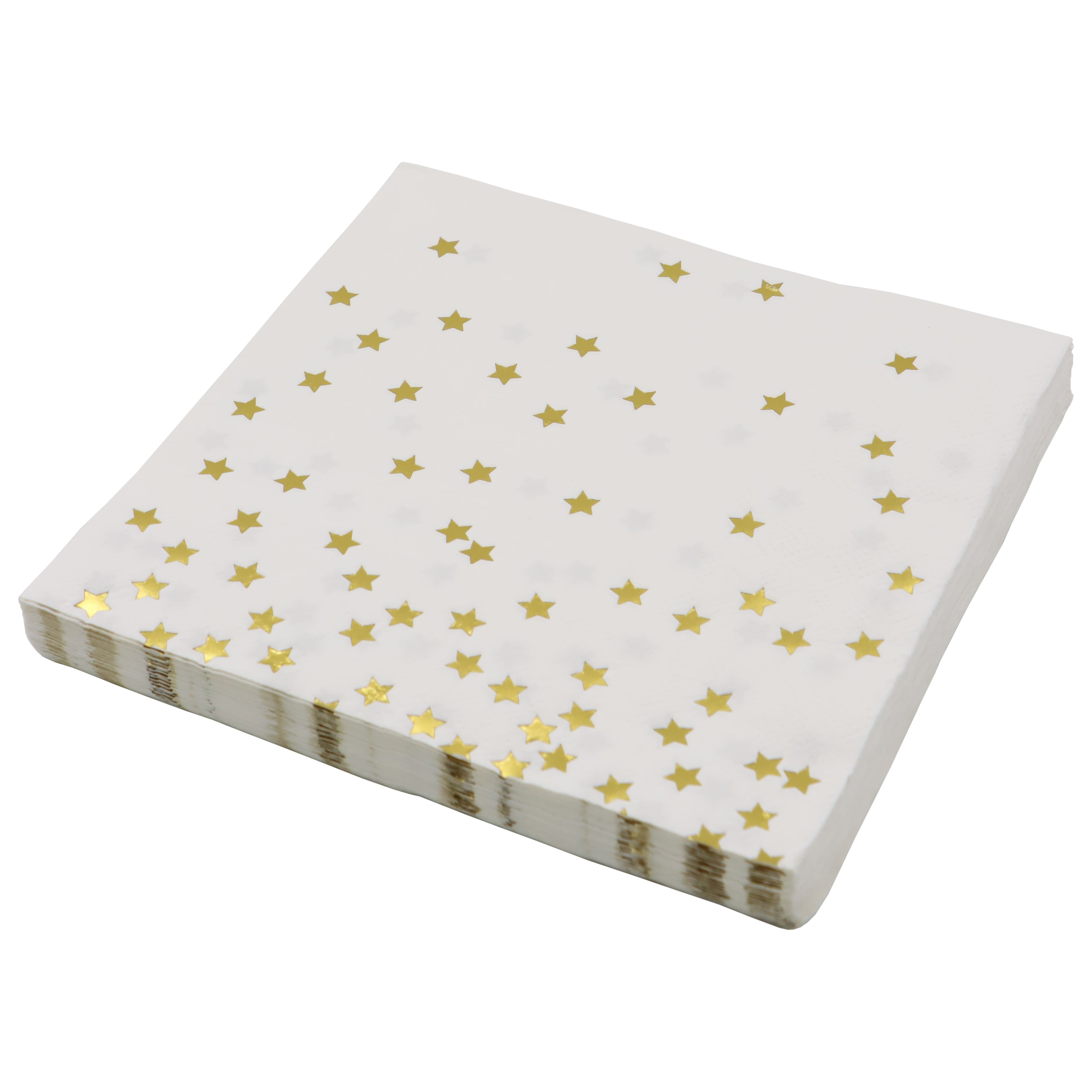 Gold Star Lunch Napkins, 20ct. by Celebrate It™