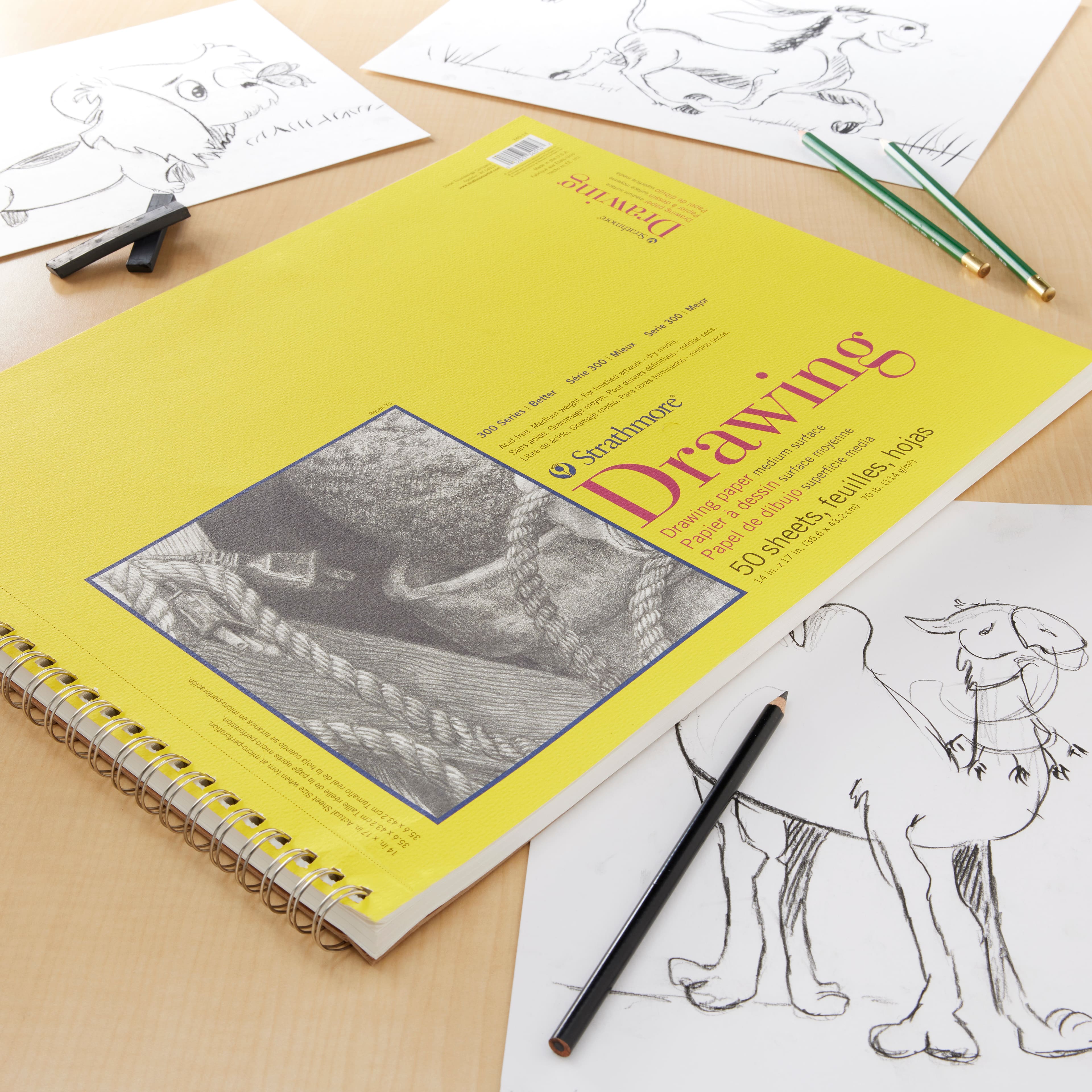 Strathmore® 300 Series Drawing Pad