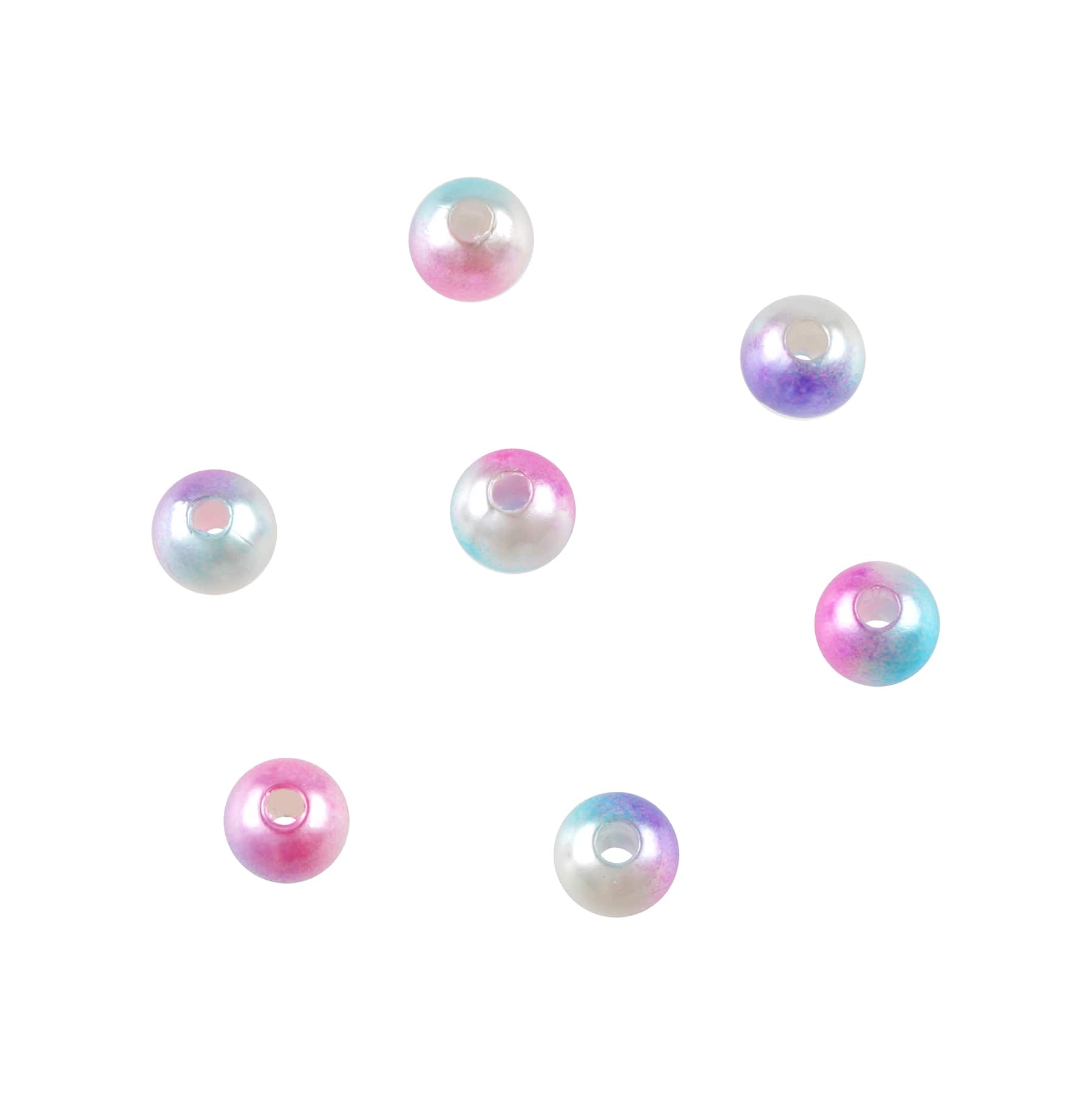 12 Pack: 1/2lb. Mermaid Pearl Beads by Creatology™