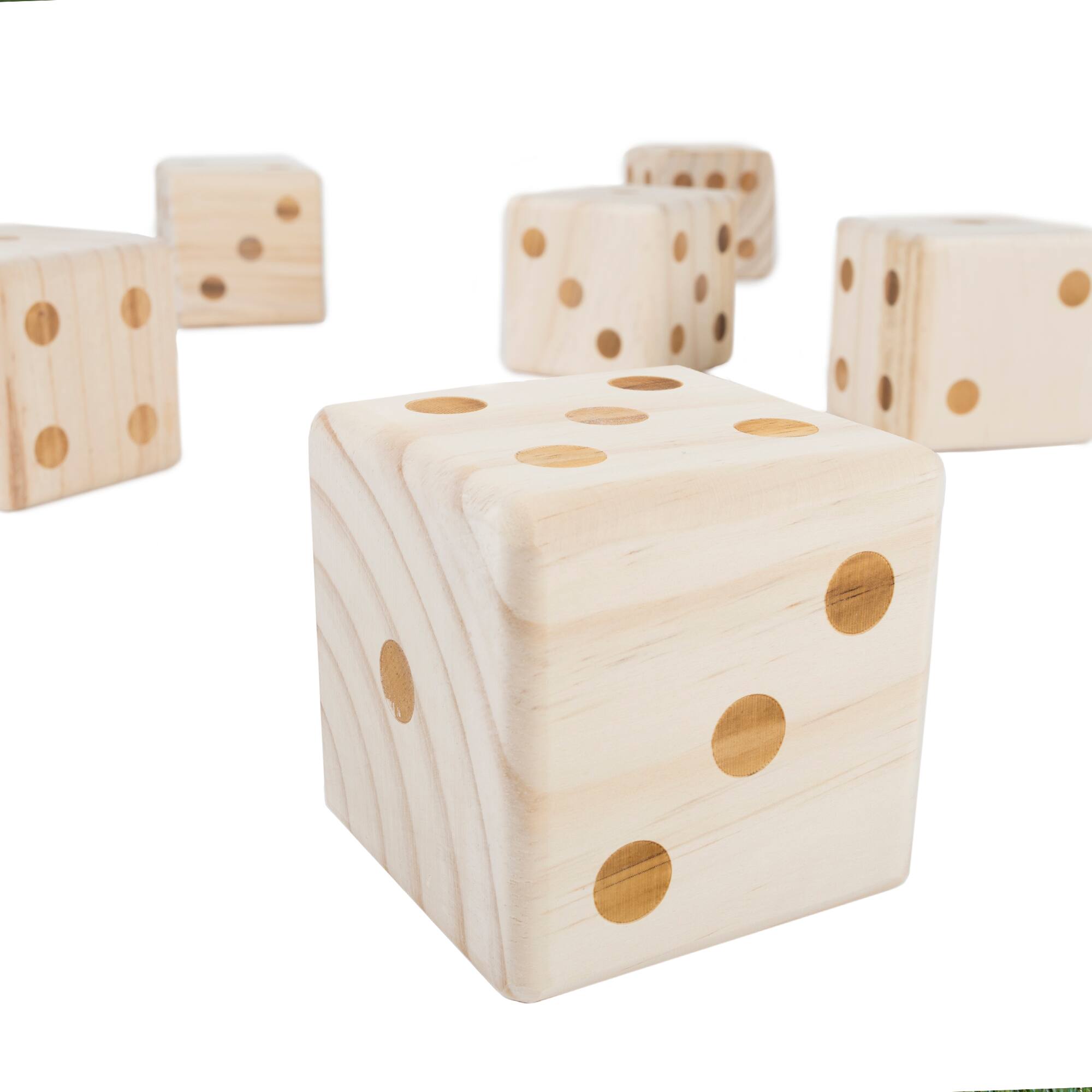 Toy Time Giant Wooden Yard Dice Game