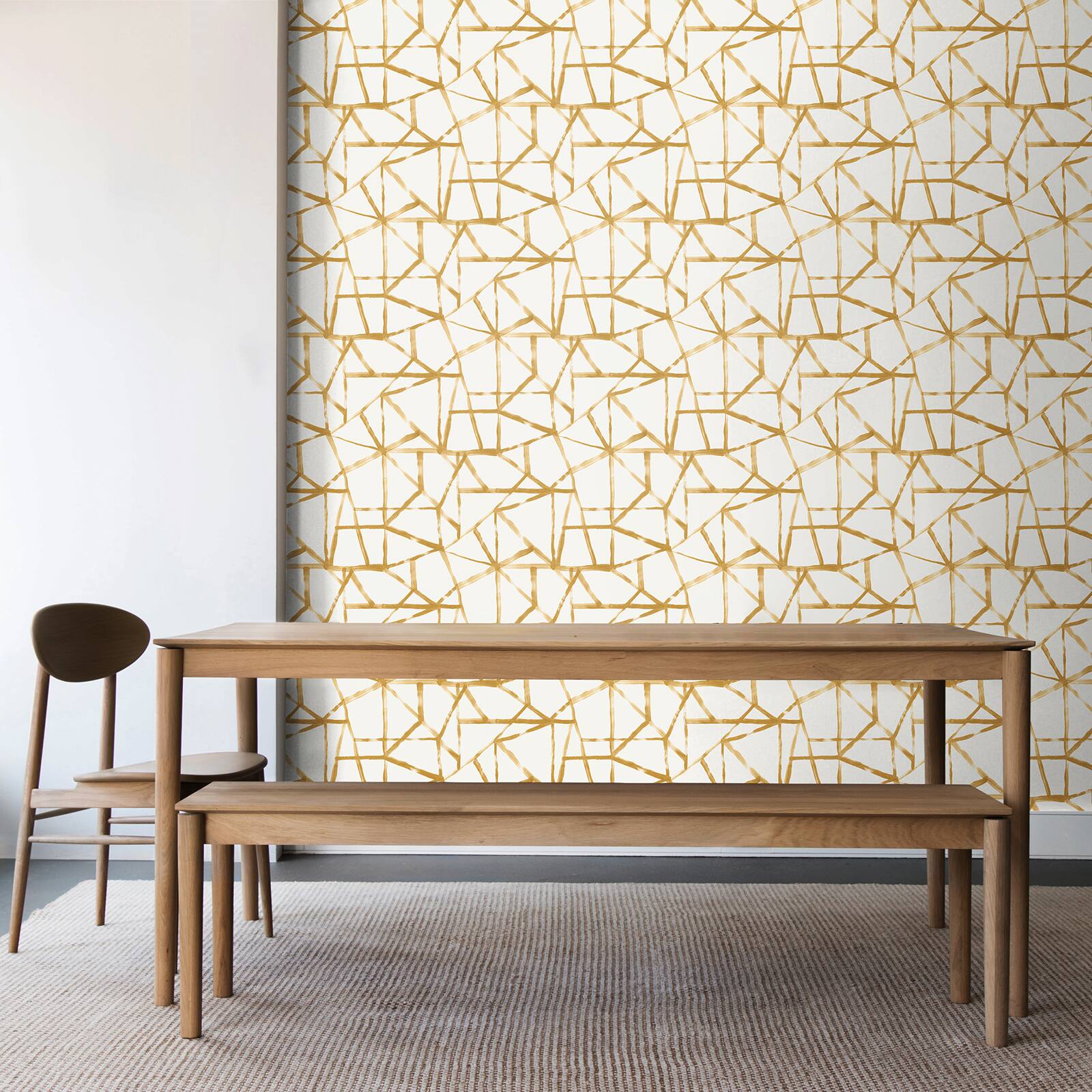 Surface Style What's Your Angle Peel & Stick Wallpaper