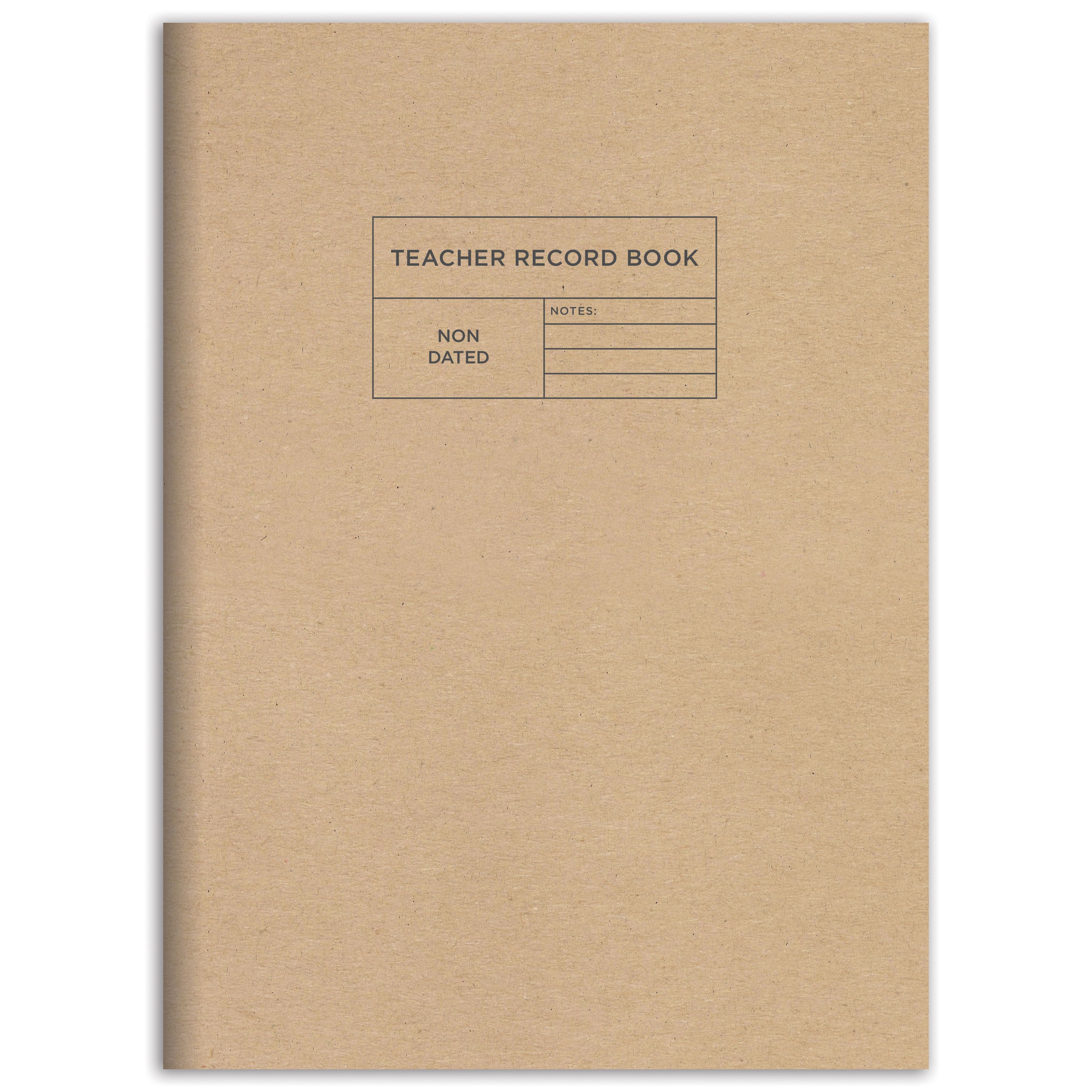 TF Publishing Professional Kraft 7.5&#x22; x10.25&#x22; Teacher Record Grade Book