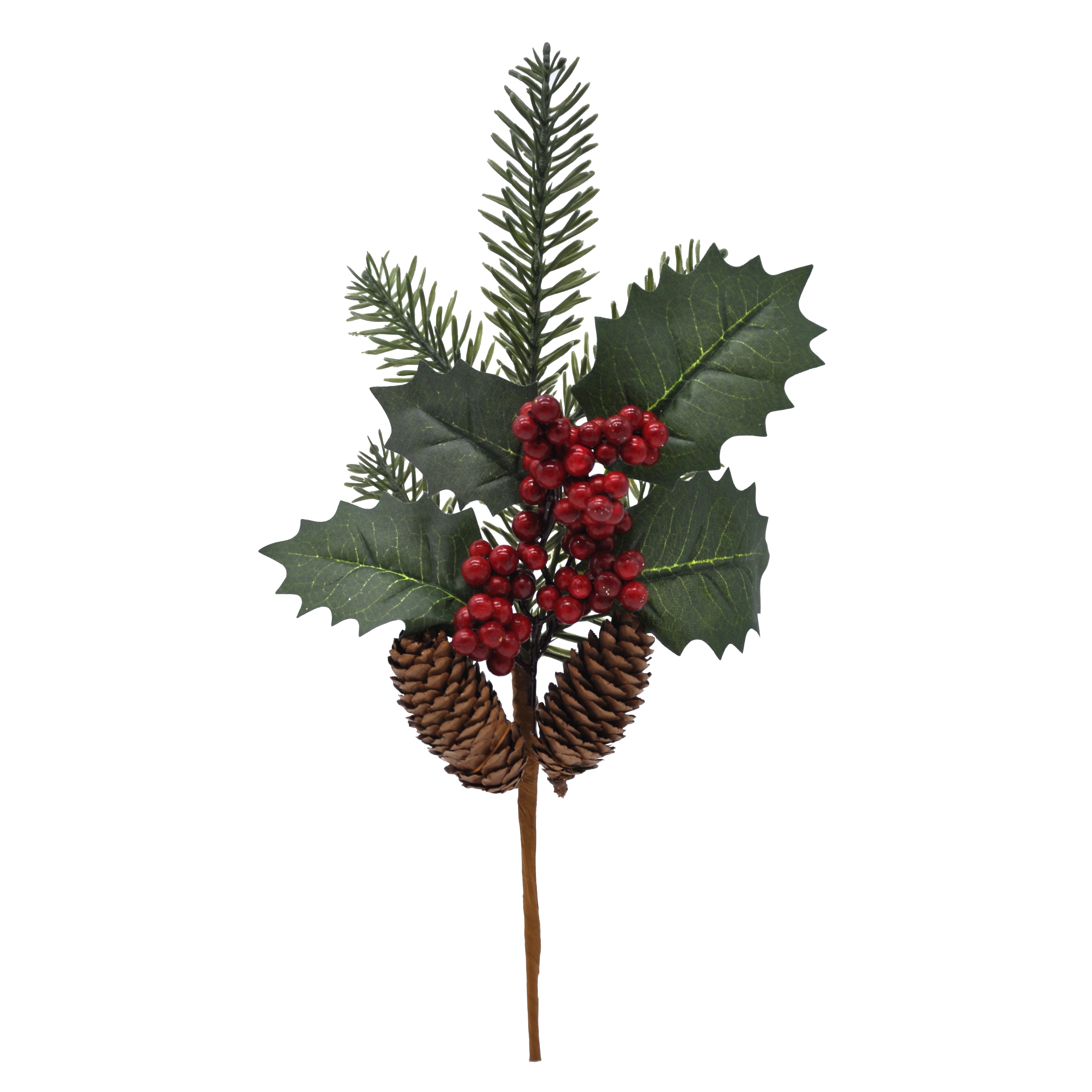 Mixed Pine, Berry, Holly &#x26; Pinecone Pick by Ashland&#xAE;