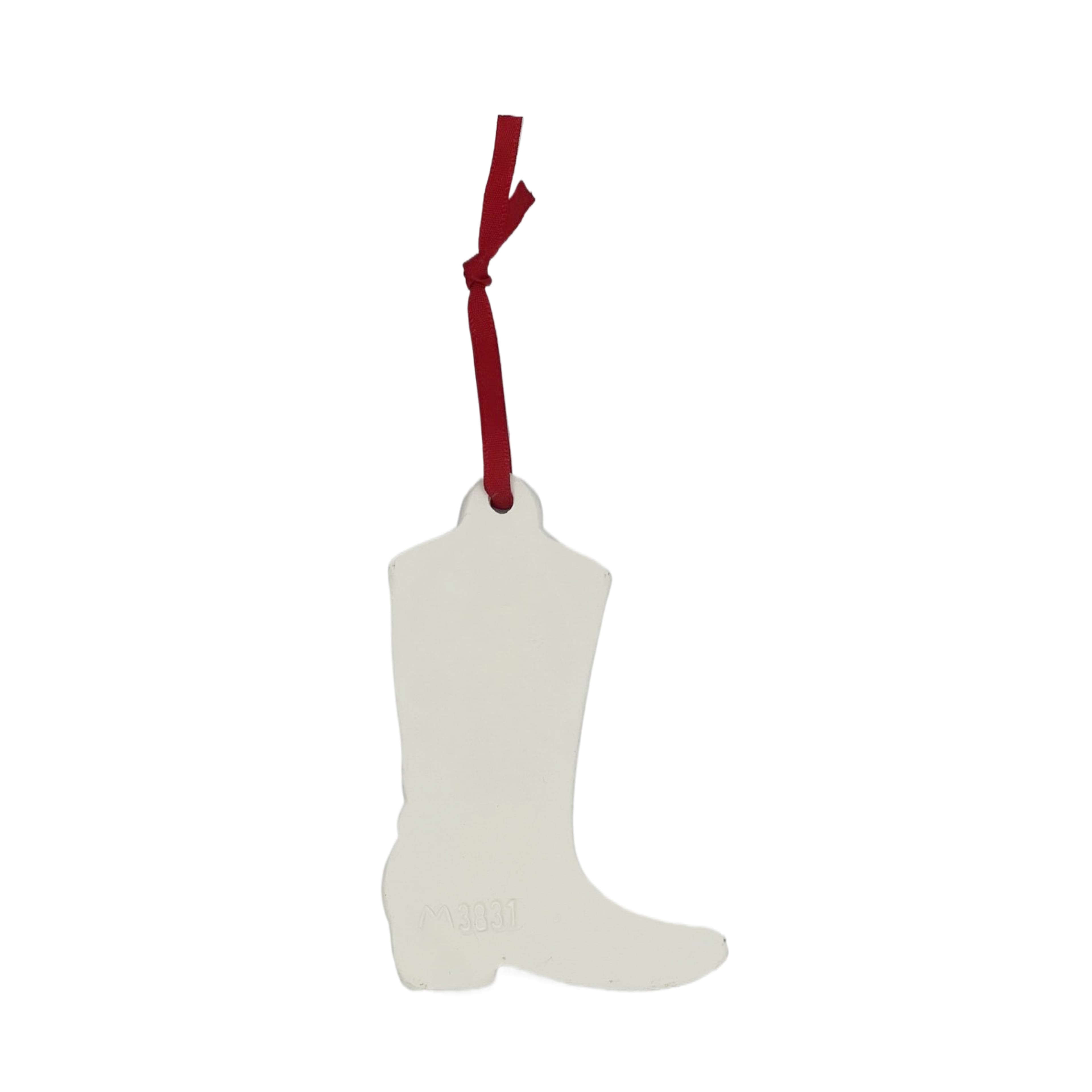 4&#x22; DIY Ceramic Cowboy Boot Ornament by Make Market&#xAE;