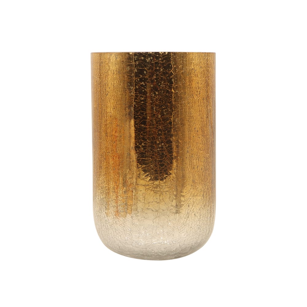 9.5&#x22; Ombre Glass Hurricane Candle Holder by Ashland
