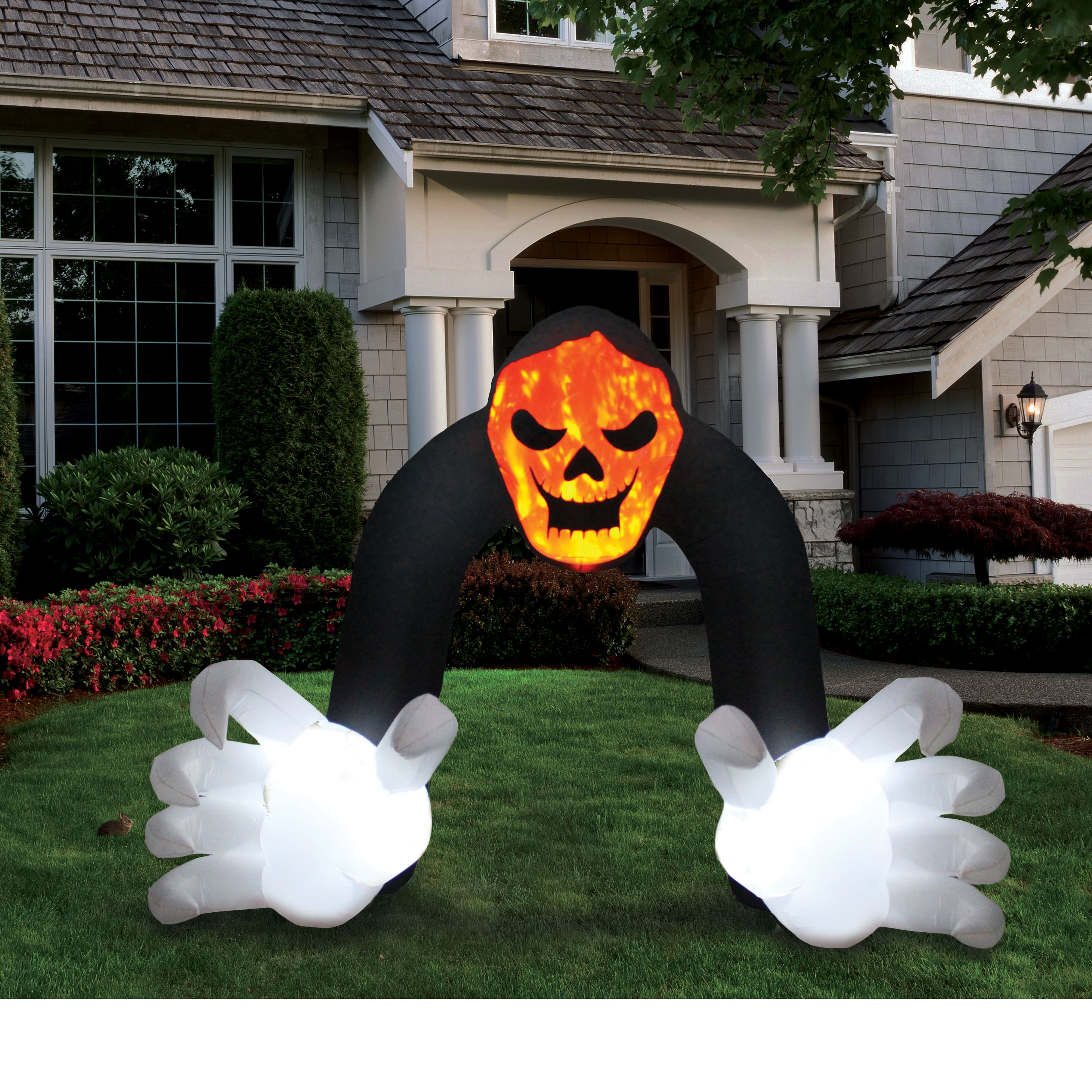 13ft. Inflatable Halloween Archway with Projection LED Lighting