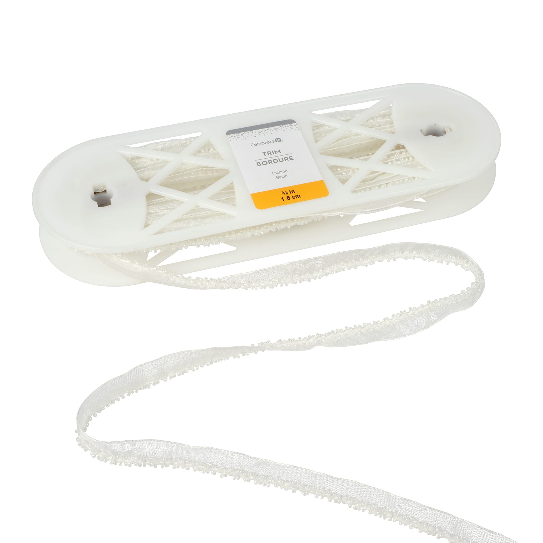 5/8&#x22; Sheer Beaded Trim by Celebrate It&#xAE;