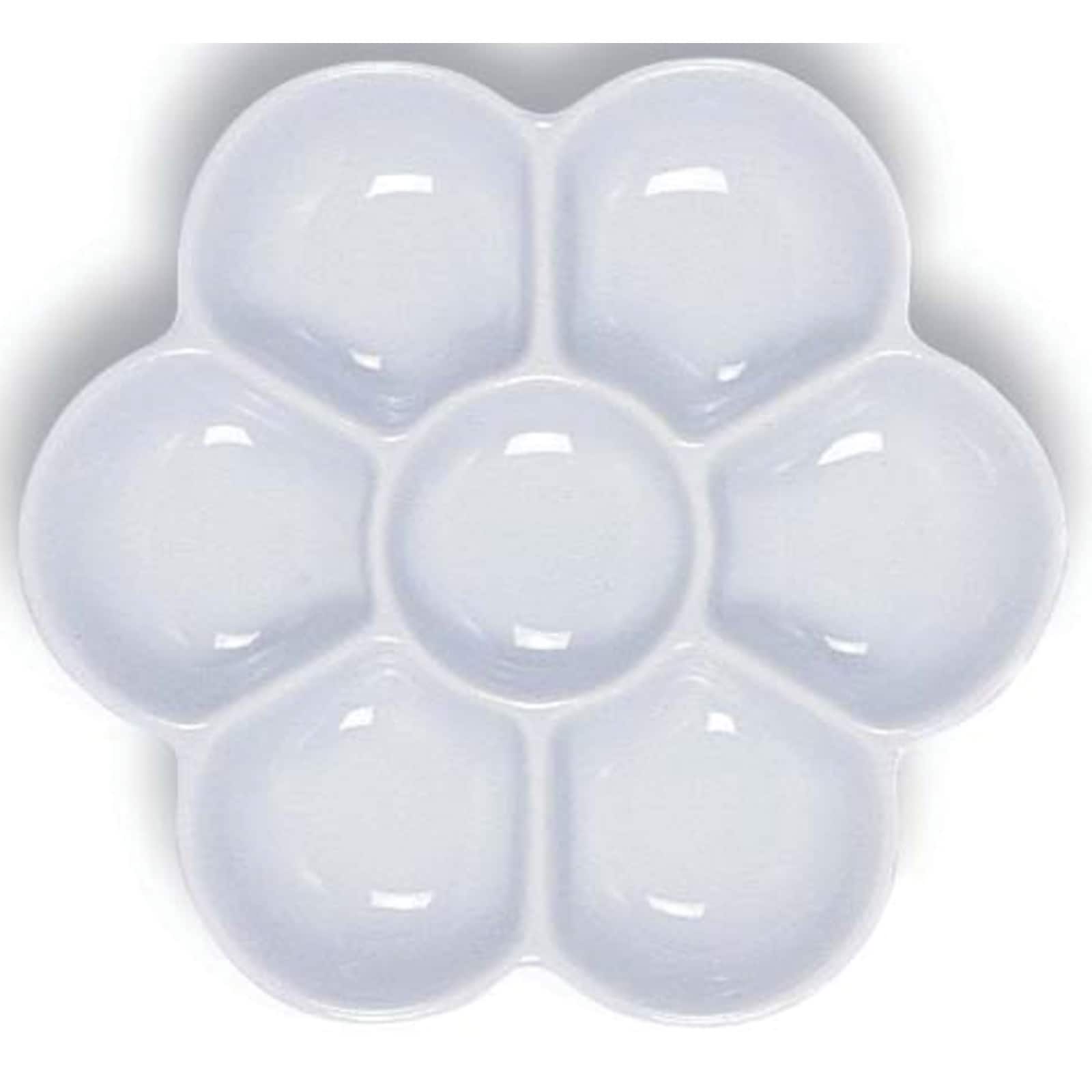 Yasutomo&#xAE; Porcelain 7 Well Watercolor Sectional Dish