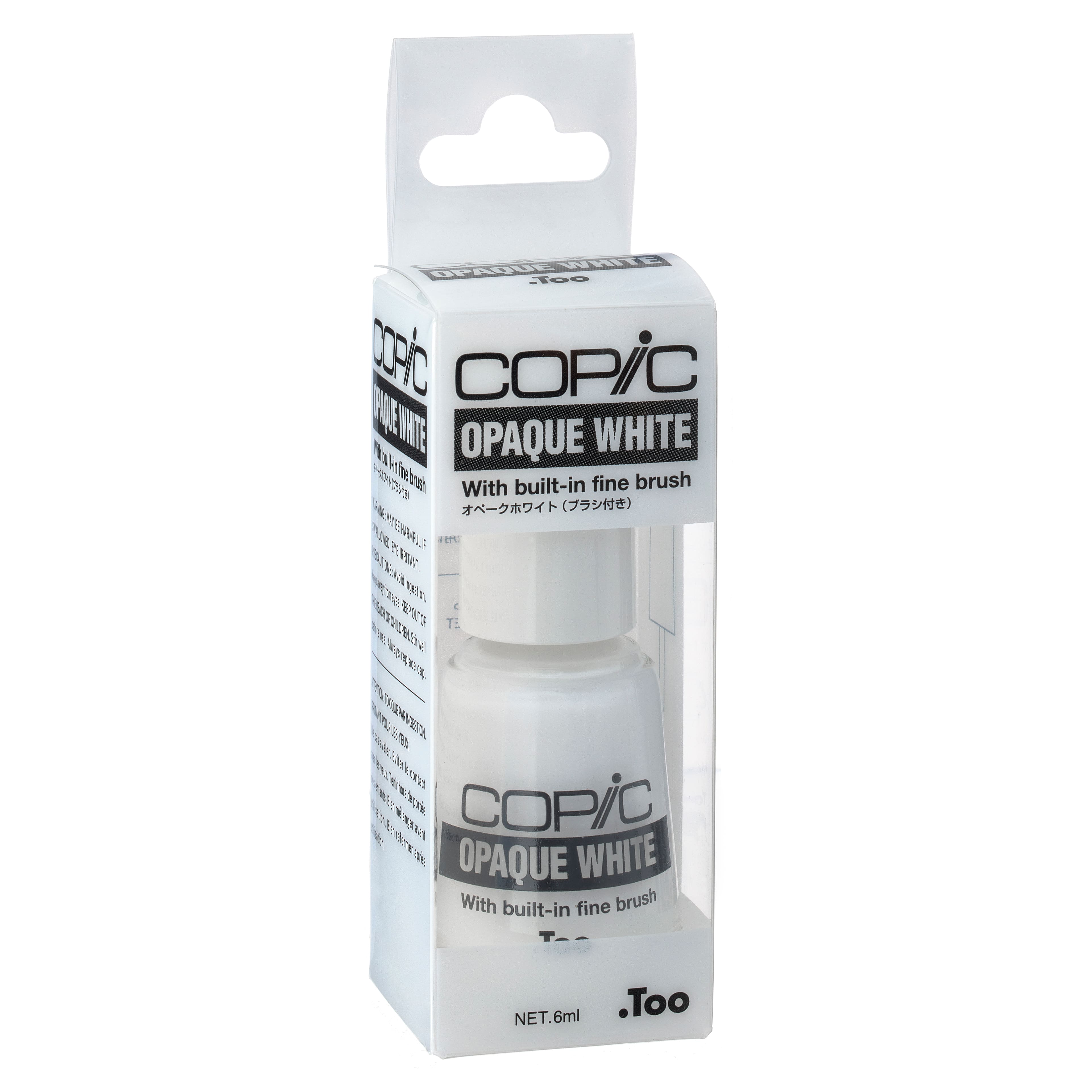 Copic&#xAE; Opaque White with Brush