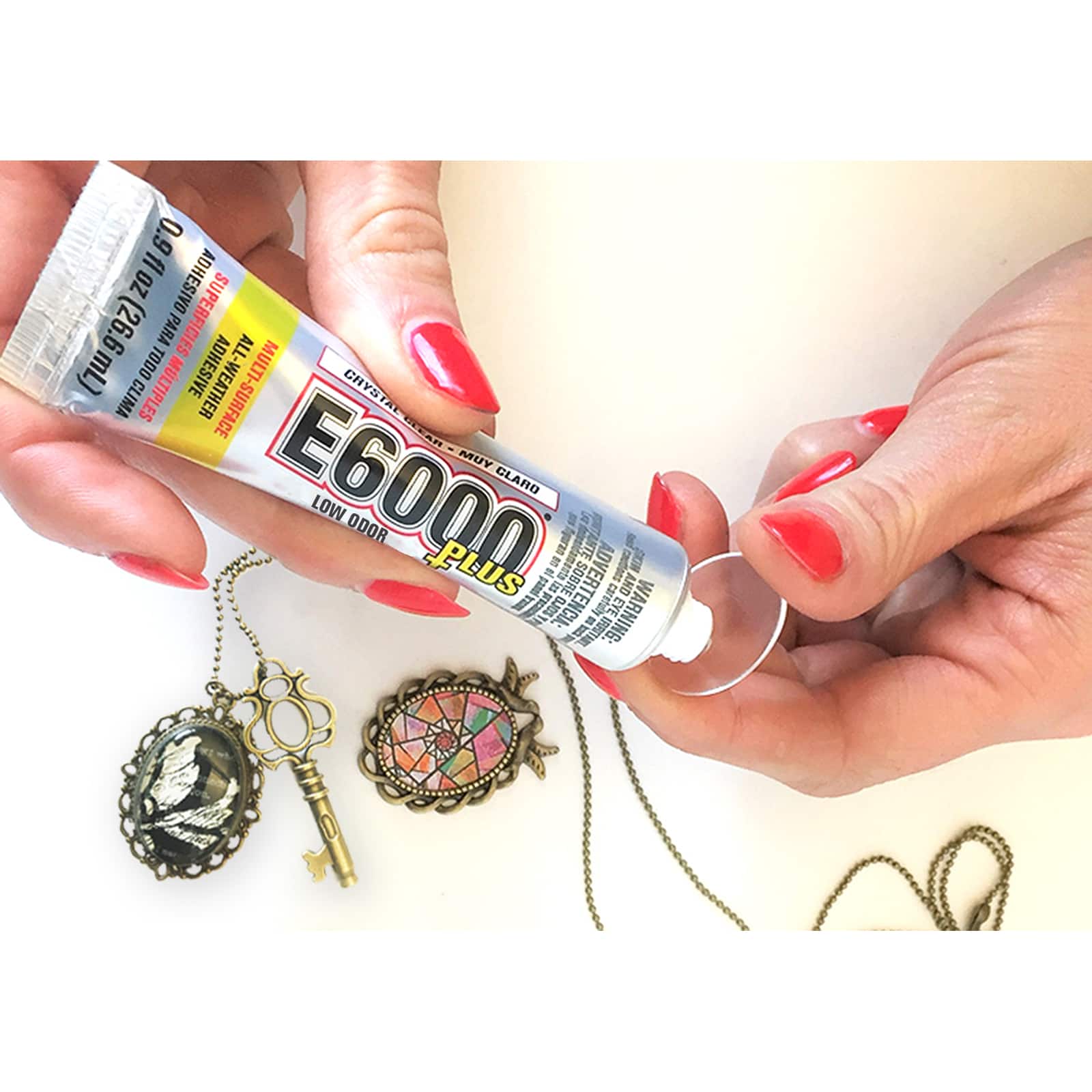 Adhesive, E6000® Jewelry and Craft Adhesive, clear. Sold per 2