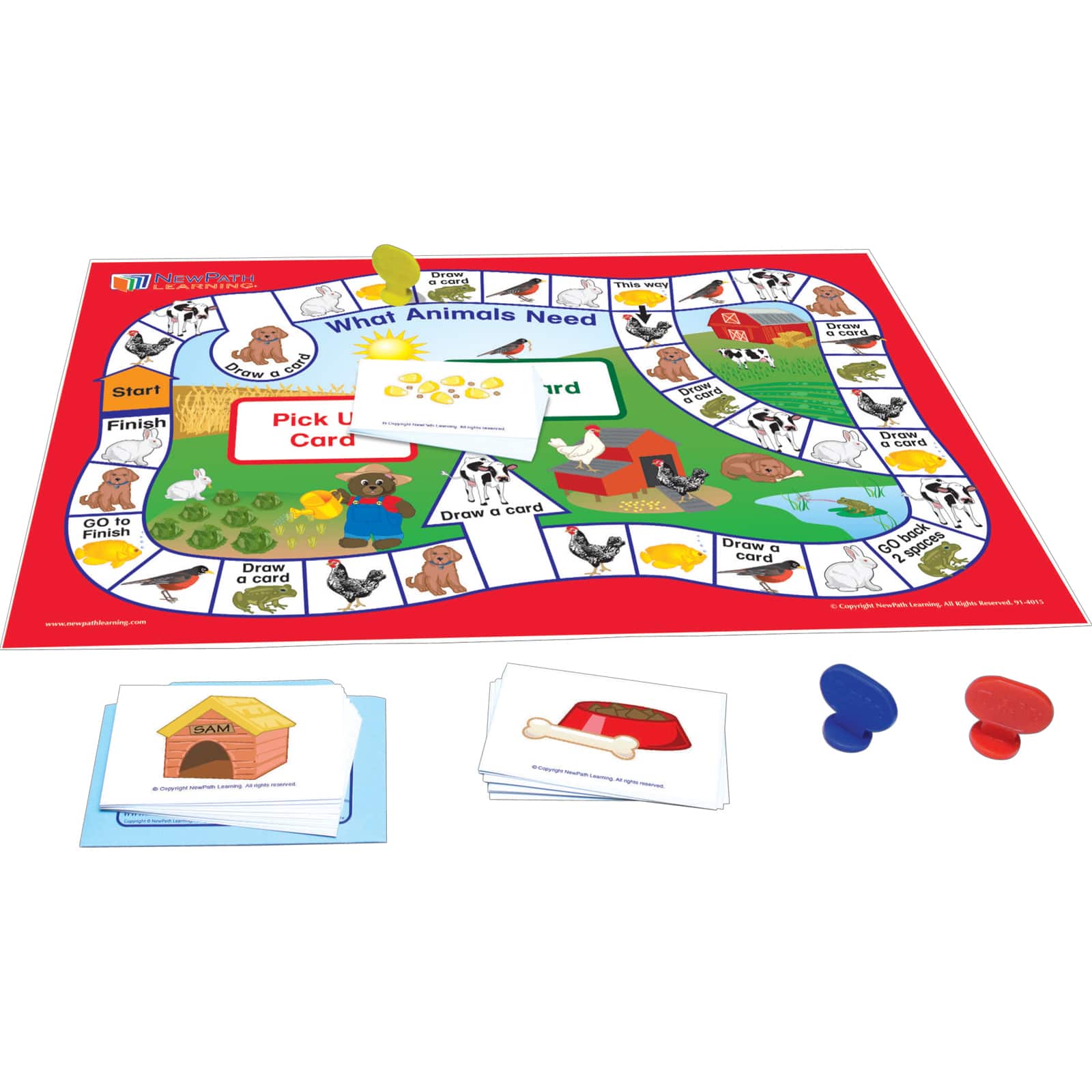 New Path Learning® All About Animals Learning Center Game