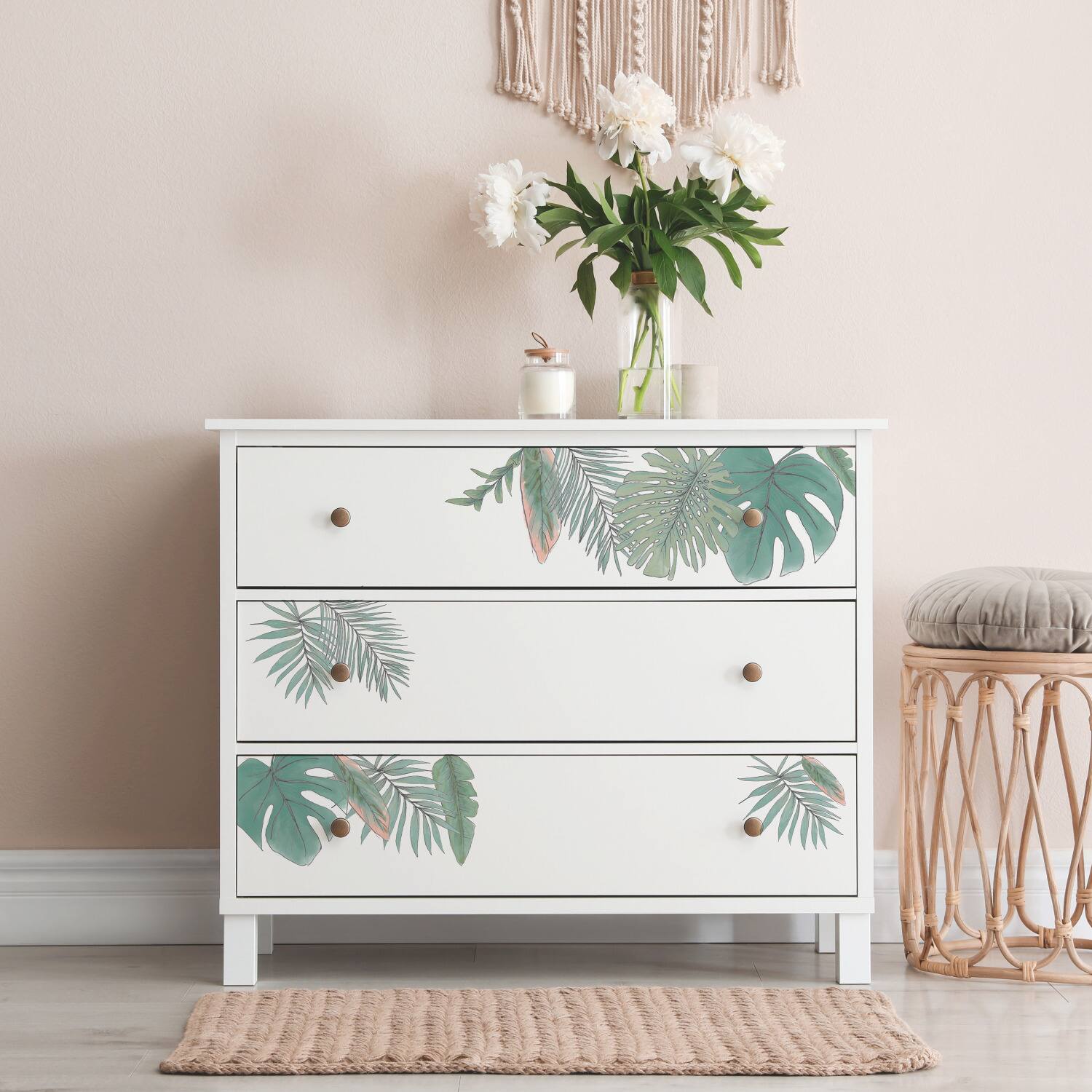 RoomMates Mr. Kate Hand-Drawn Palm Peel & Stick Wall Decals