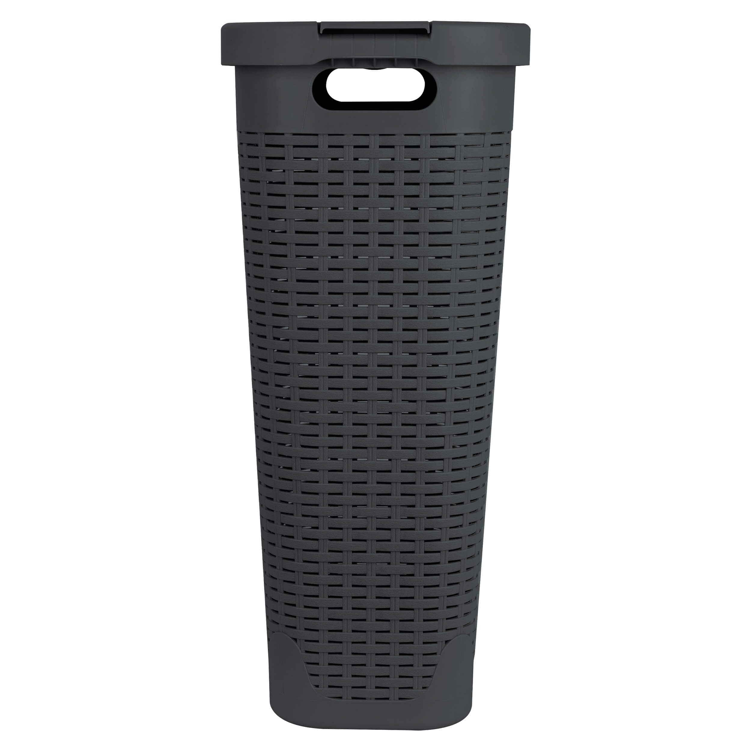 Mind Reader 23.5'' Slim Laundry Hamper with Cutout Handles