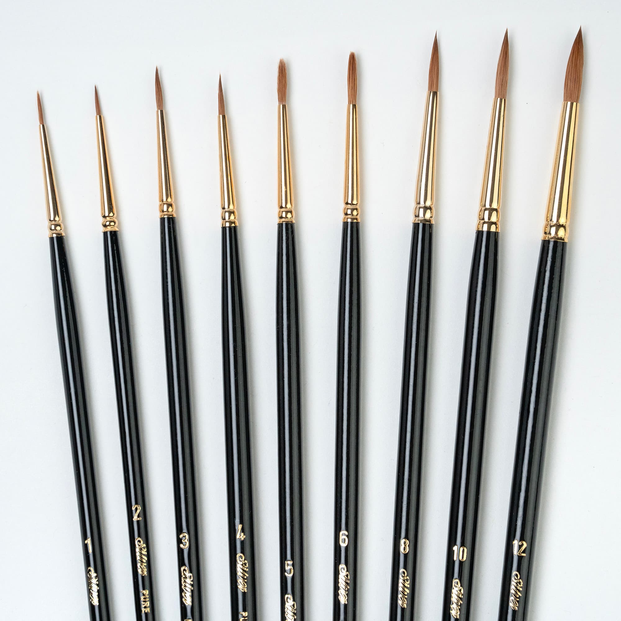 Silver Brush Limited Renaissance® 9 Piece Brush Set