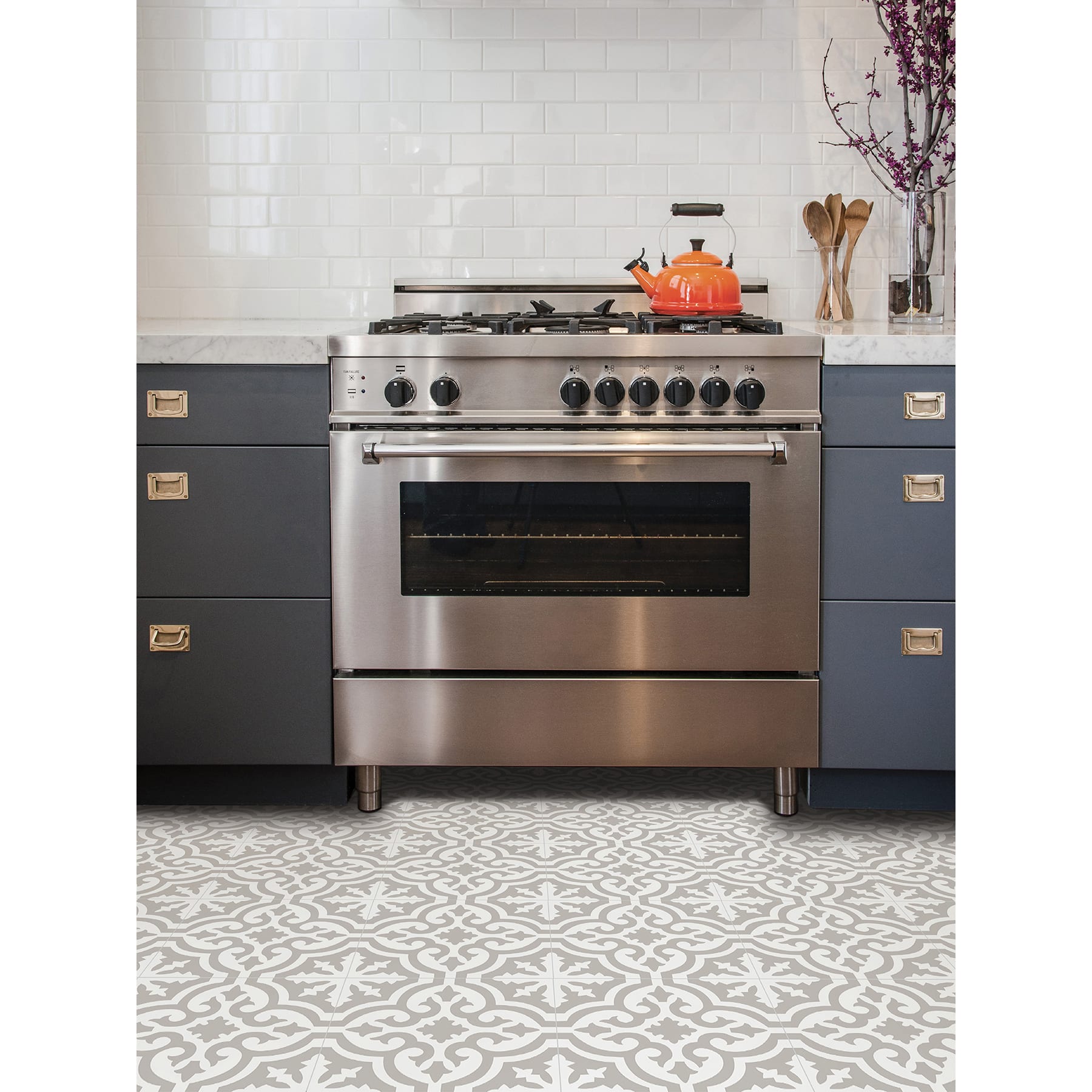 FloorPops Emilia Peel & Stick Floor Tiles