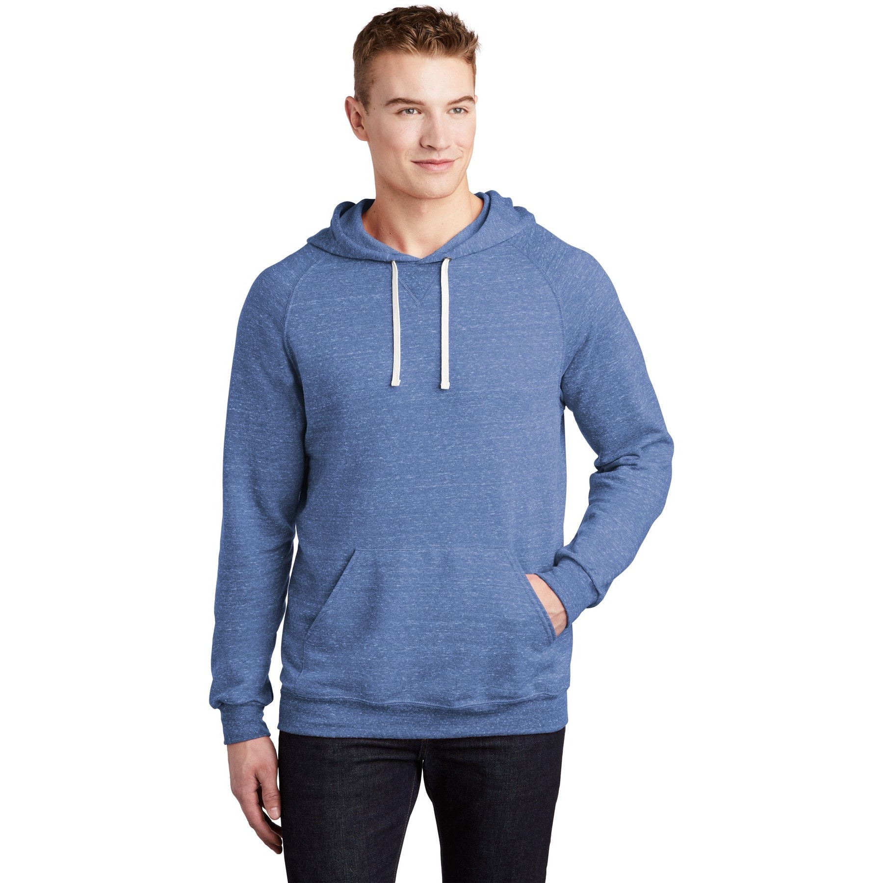 JERZEES&#xAE; Snow Heather French Terry Raglan Hoodie