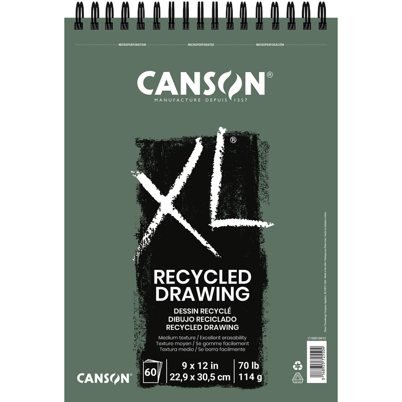 Canson&#xAE; XL&#xAE; Recycled Drawing Pad
