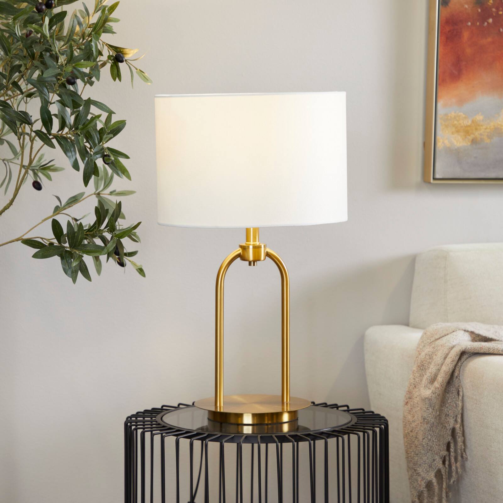 Gold Modern Table Lamp, 7