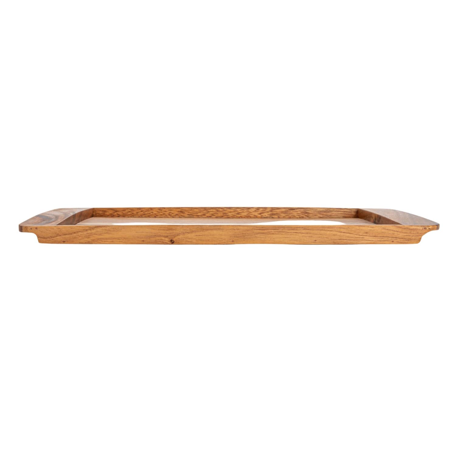 Hello Honey® 14.5" Wide Natural Suar Wood Serving Platter & Tray