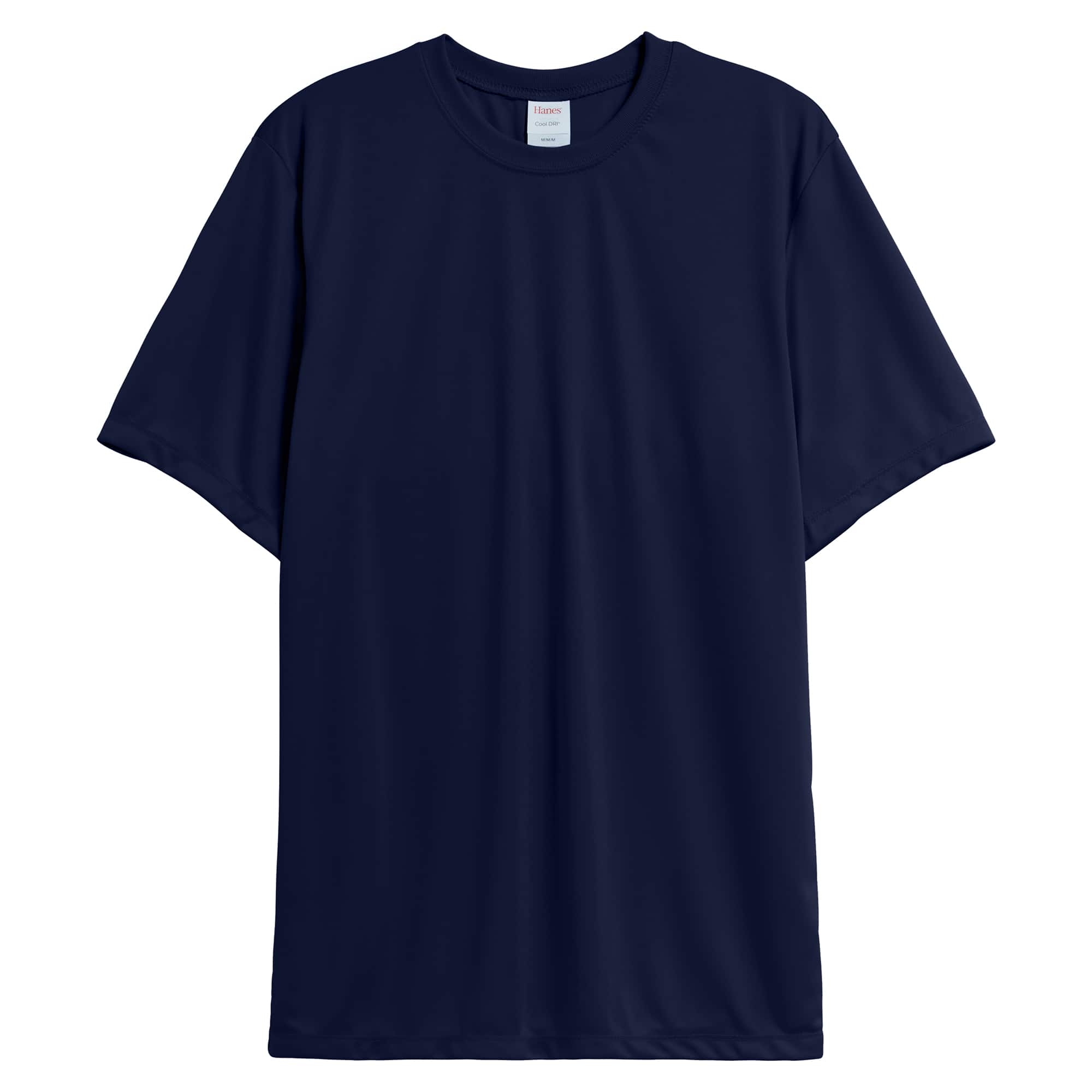 Hanes CoolDri Short Sleeve Men's T-Shirt in Navy Blue | X-Large | Michaels®