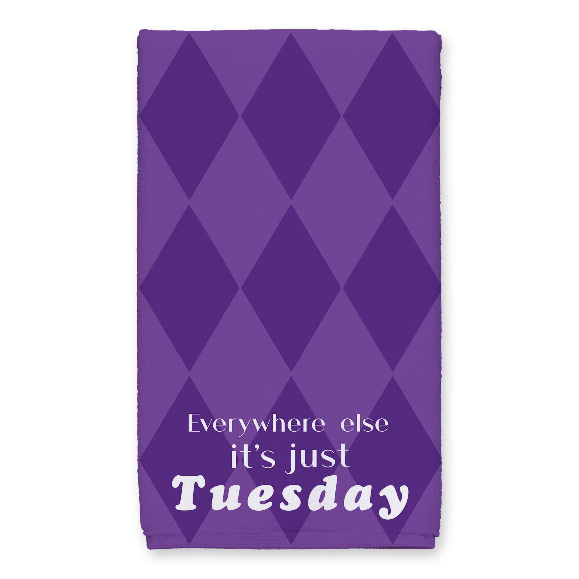 Everywhere Just Tuesday Mardi Gras Tea Towel Set