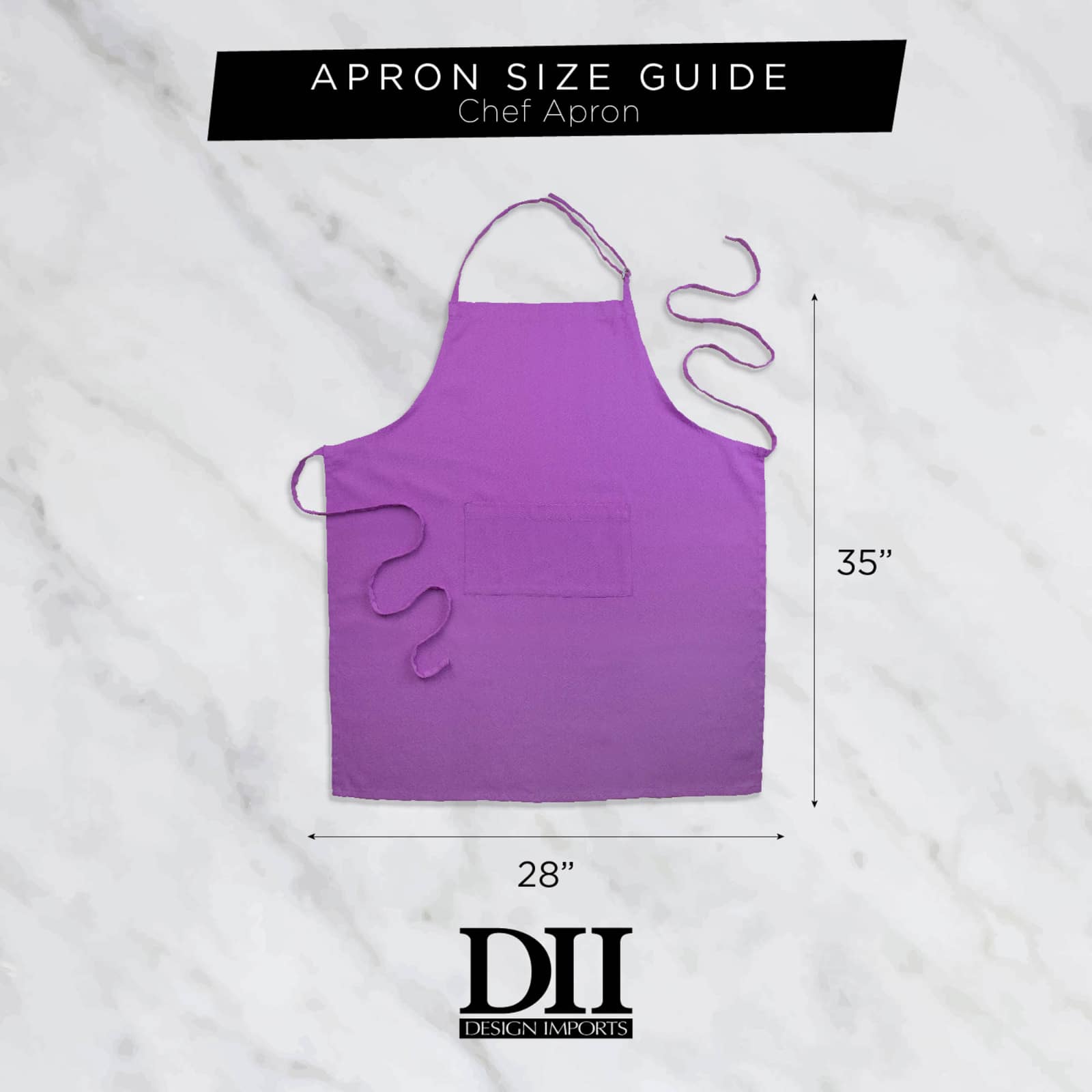 DII&#xAE; Neon Chef Apron