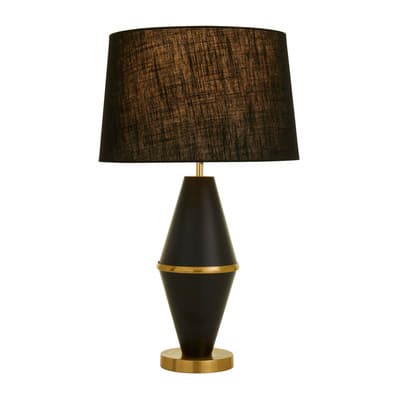 Black Contemporary Table Lamp, 16