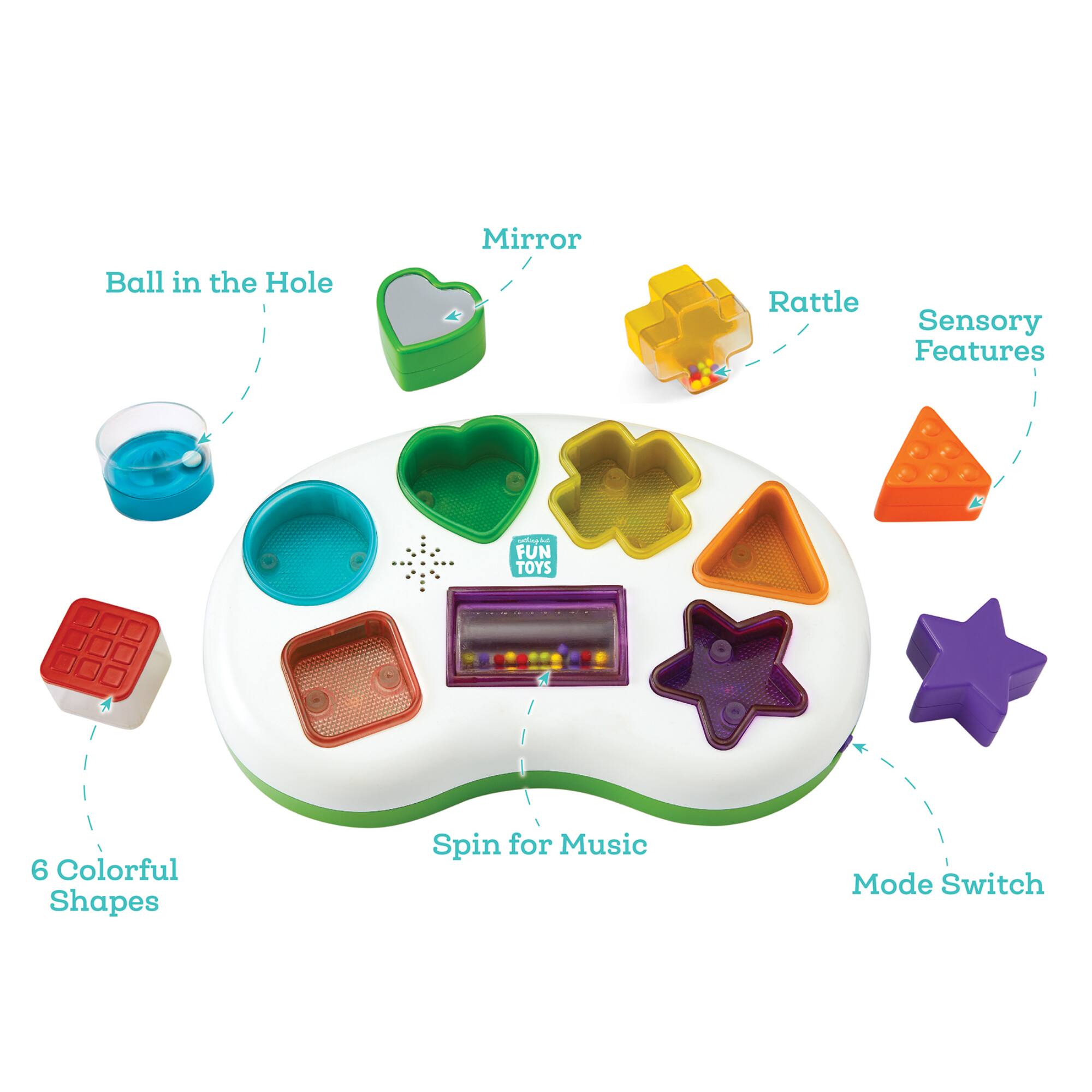 Nothing But Fun Toys Lights & Sounds Shape Sorter