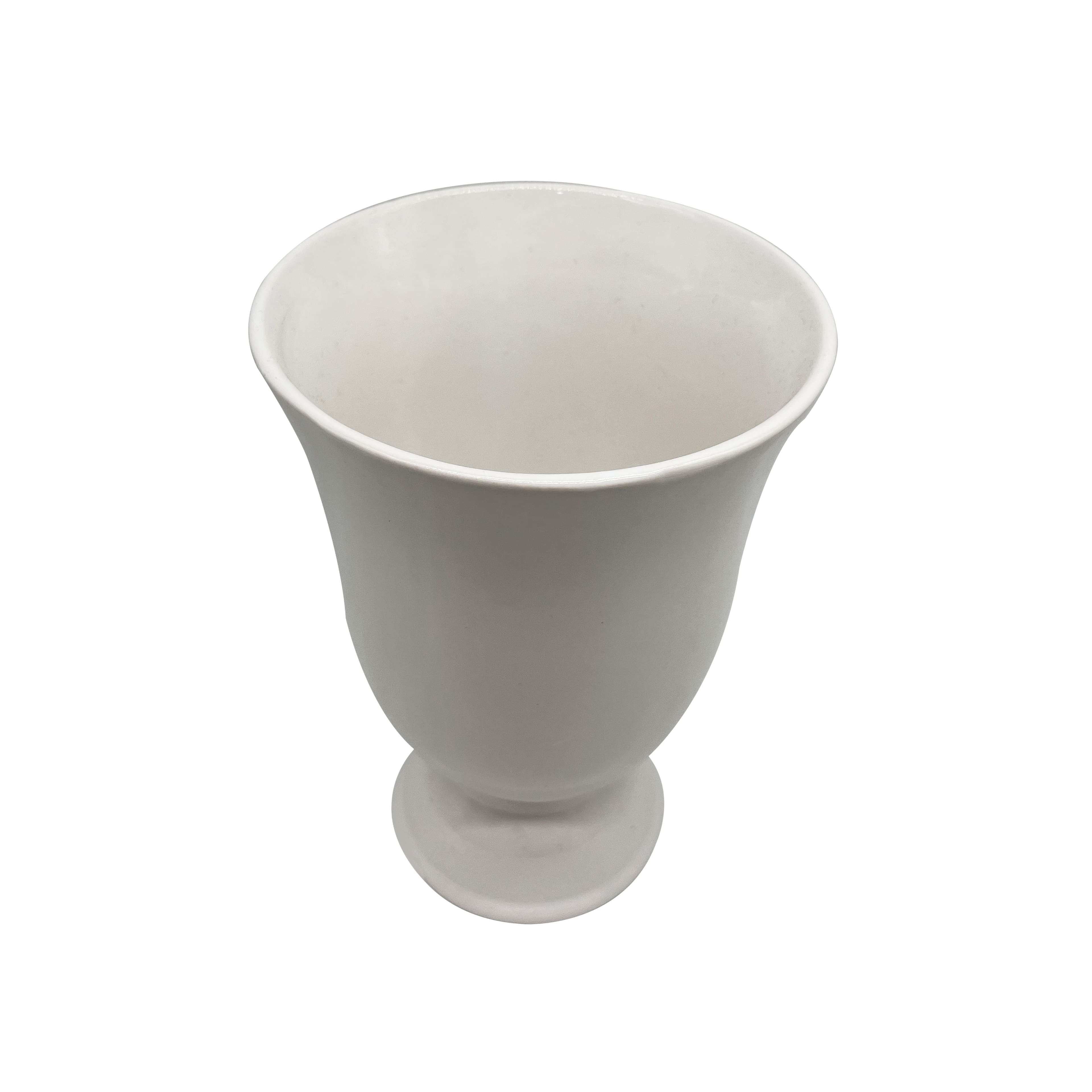 8" White Ceramic Vase by Ashland®