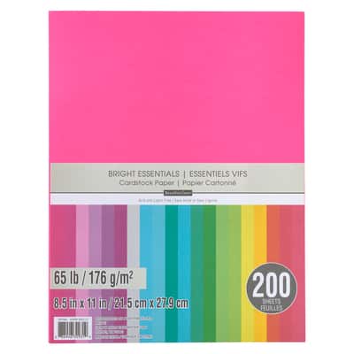 Recollections® Bright Essentials Cardstock Paper image