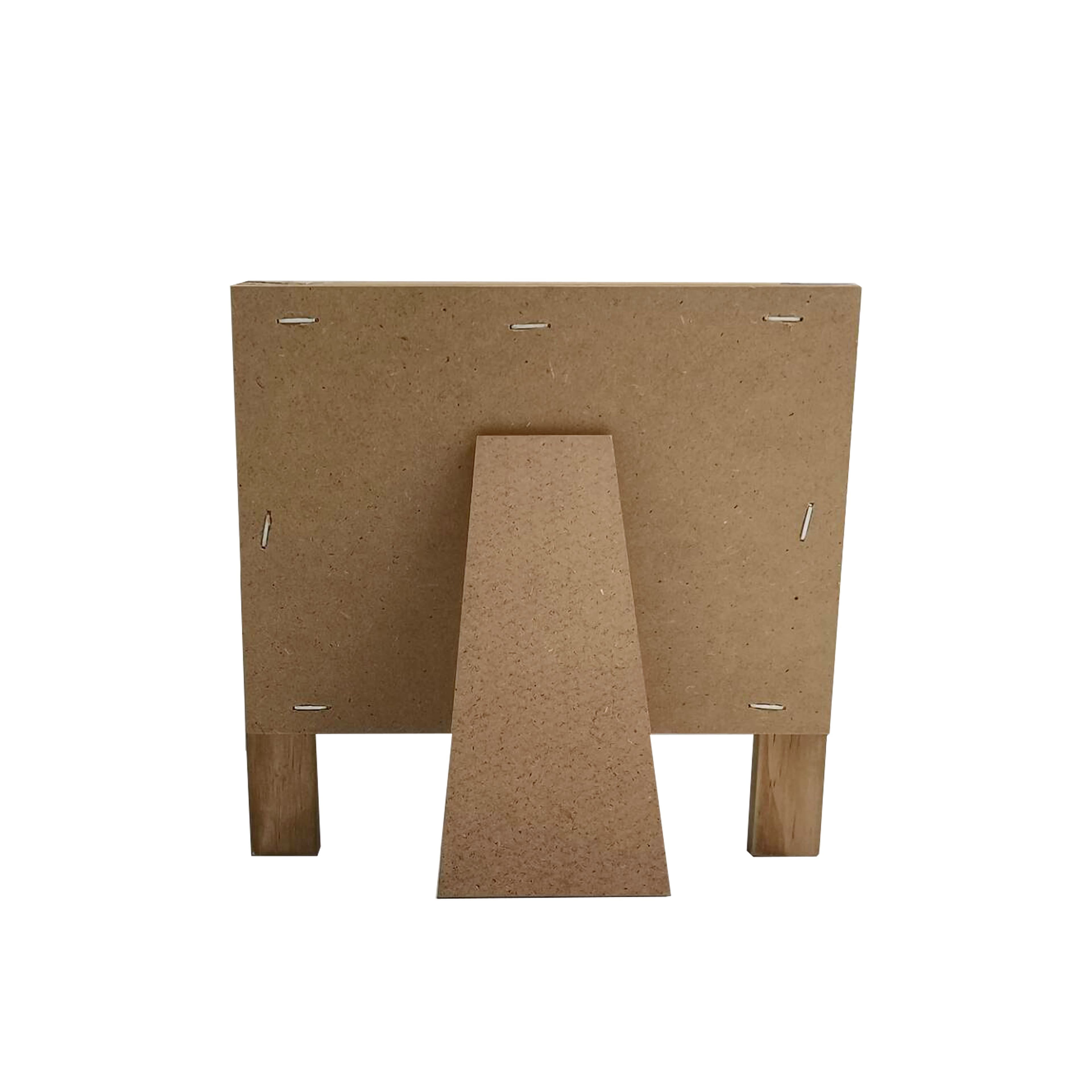 Small Brown Tabletop Chalkboard by B2C&#x2122;