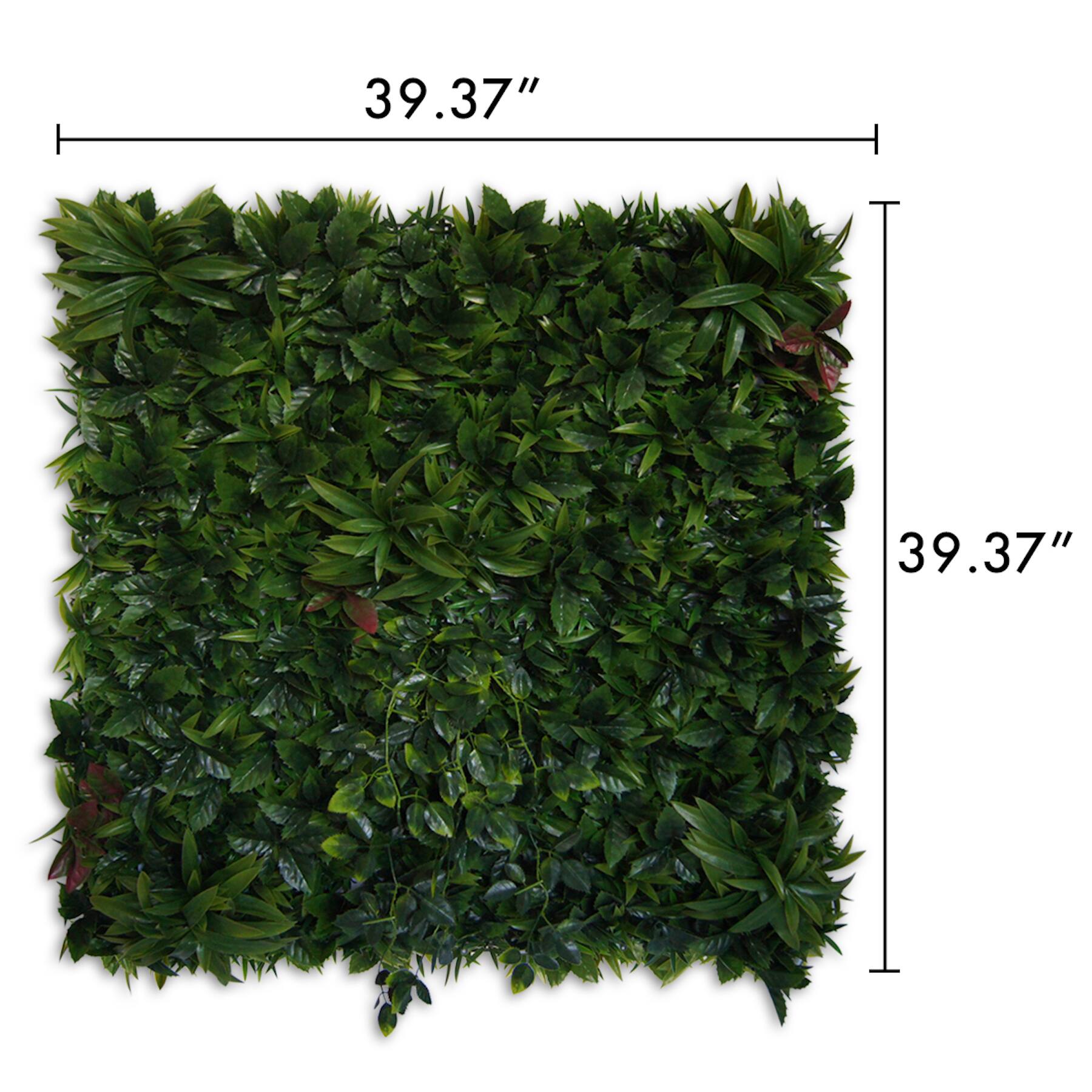 40" Onyx Style Plant Living Wall Panel