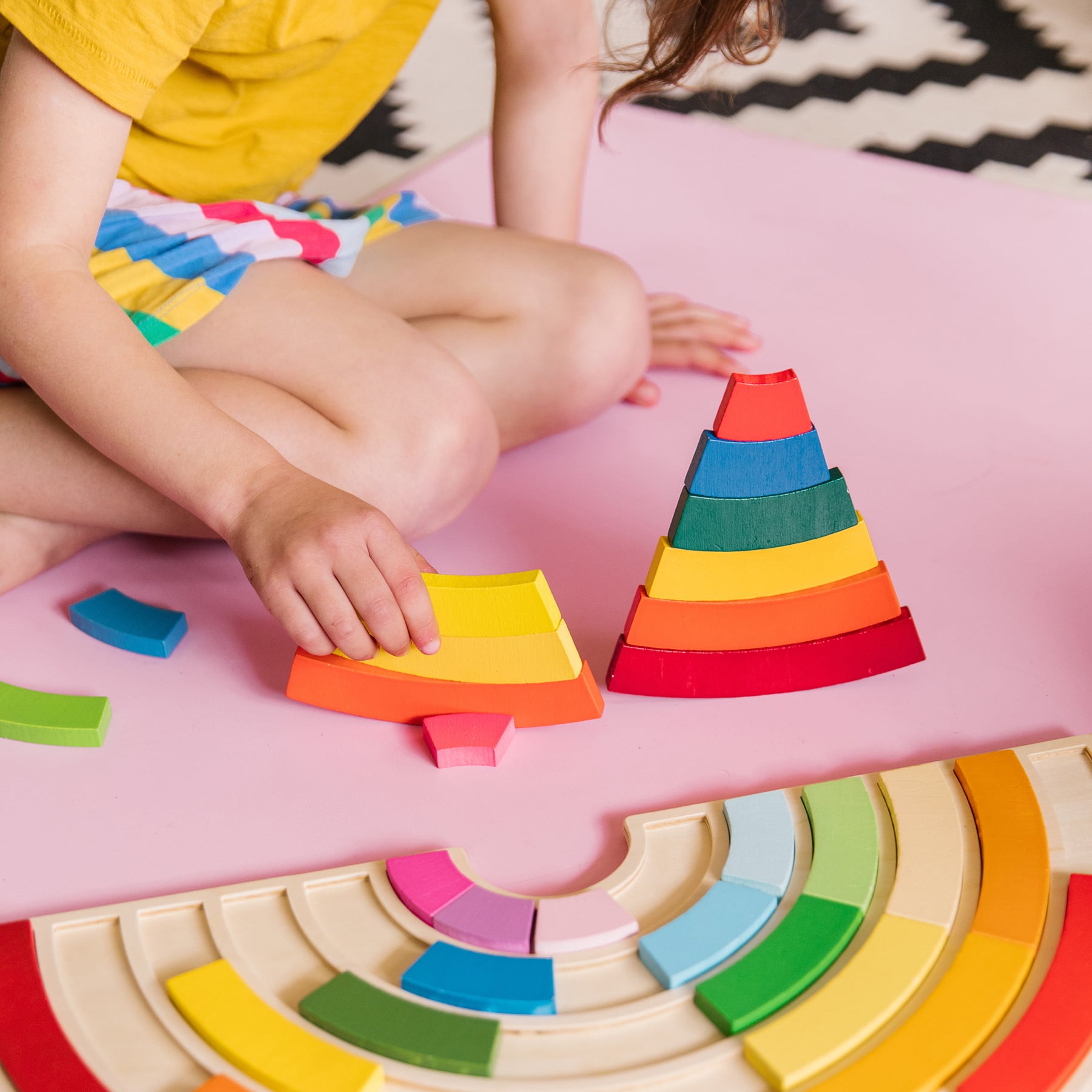 The Freckled Frog Building Rainbows Puzzle