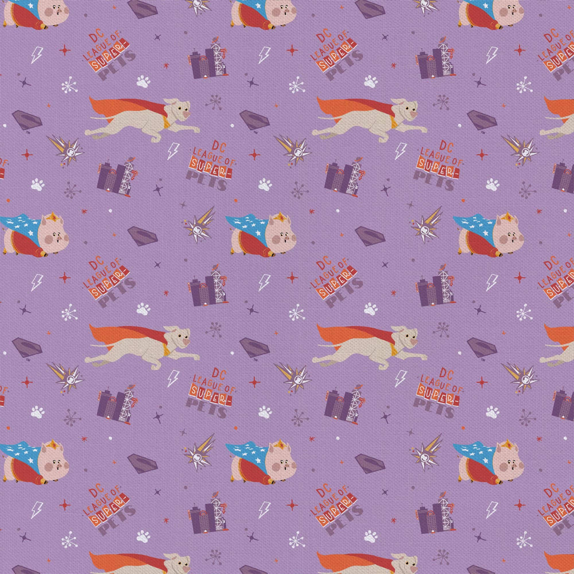 Super Pets&#x2122; StoryBook Pets Cotton Precut Fabric