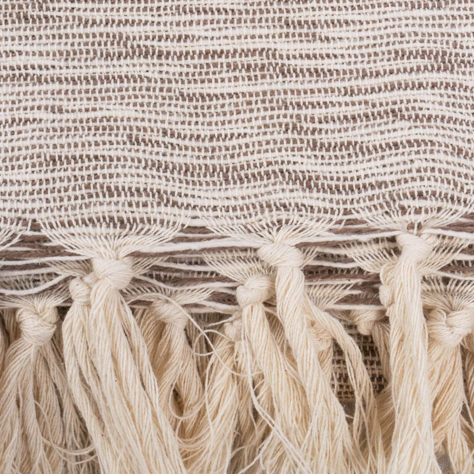 DII&#xAE; Brown Variegated Throw