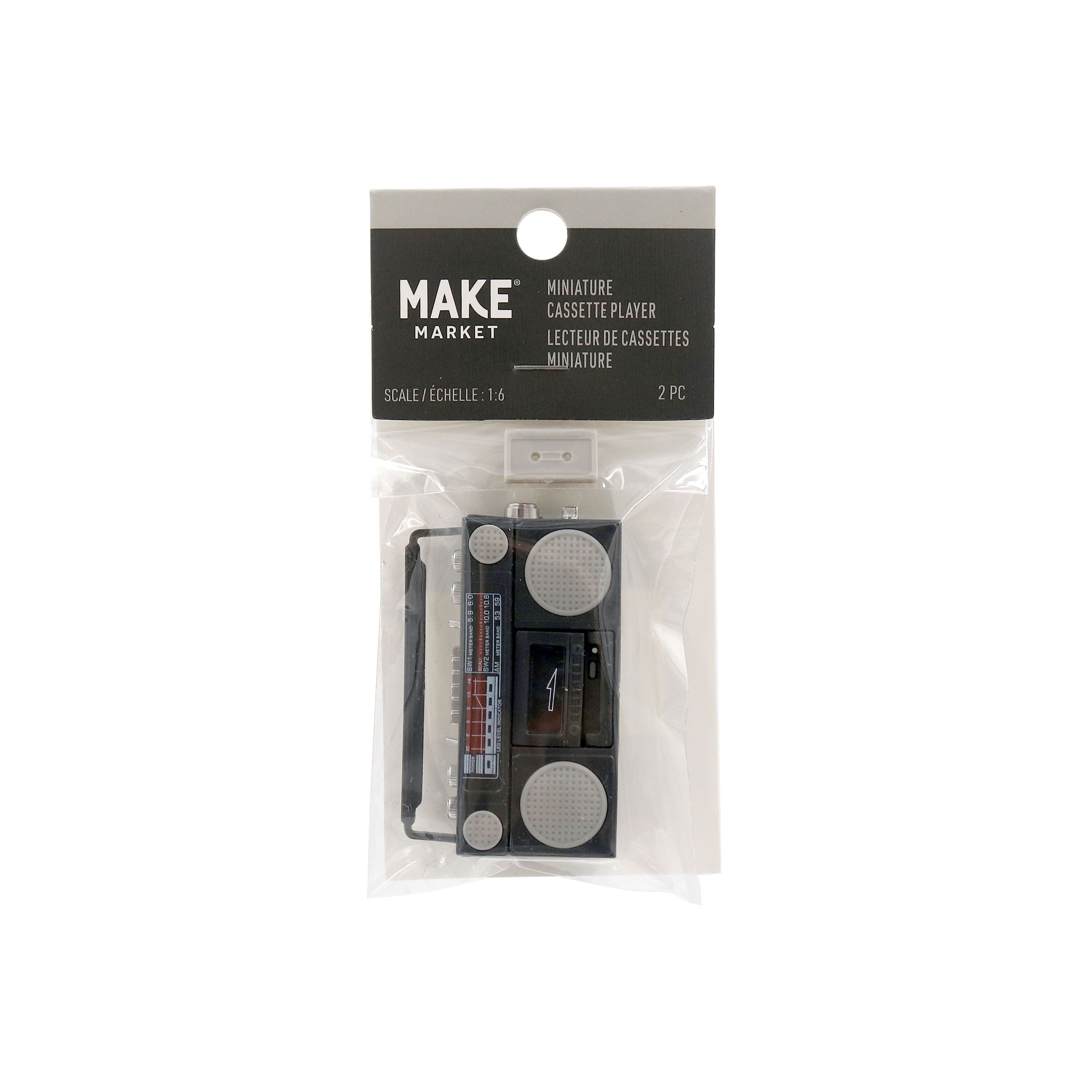 Miniature Cassette Player by Make Market&#xAE;