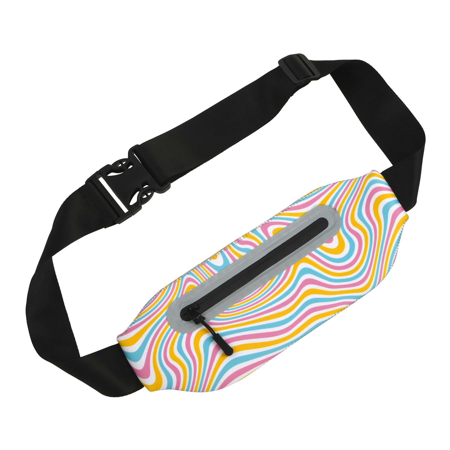 Wavy-Striped Running Pouch by Fab Finds
