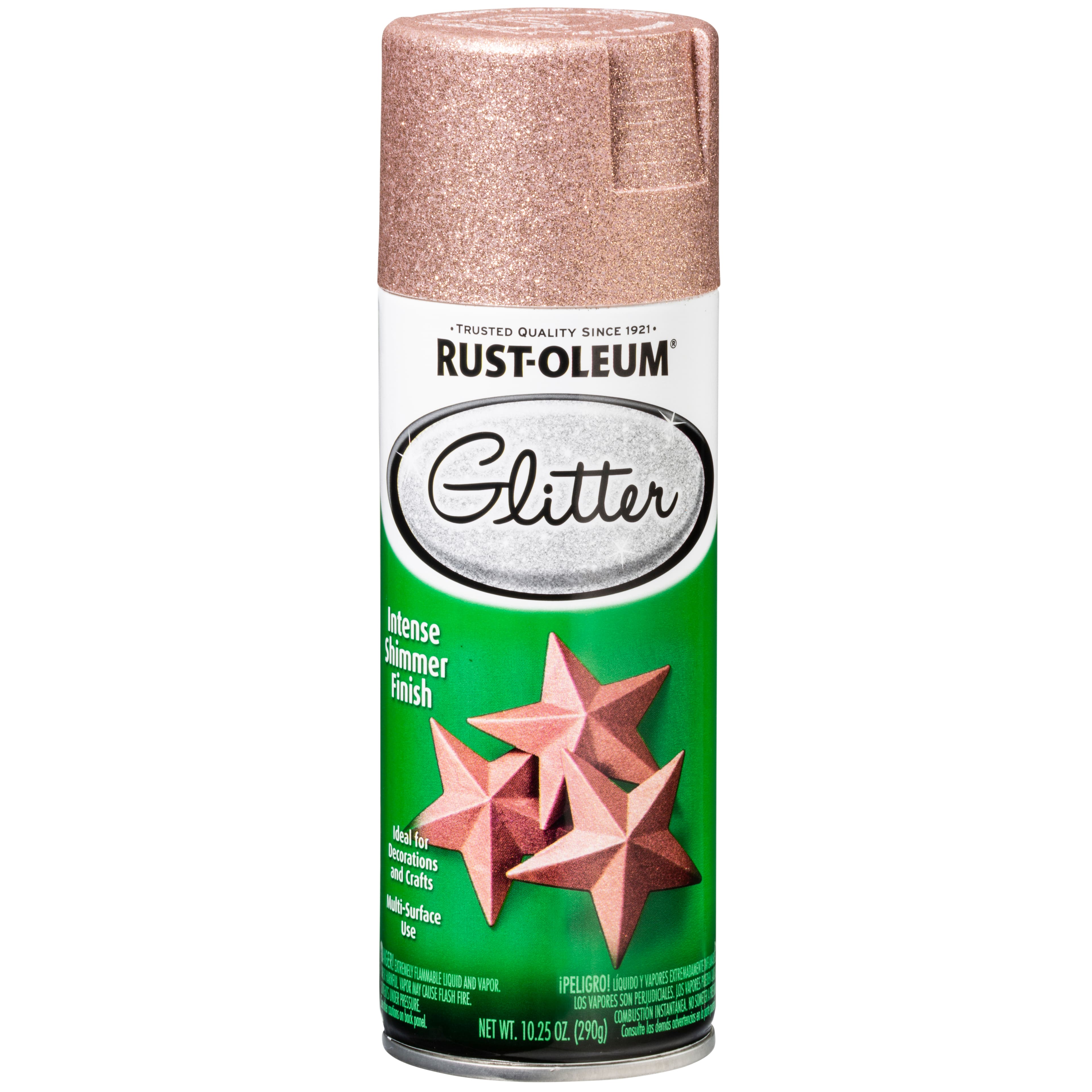 Rose Gold, Rust-Oleum Specialty Glitter Interior Wall Paint, Quart -2 Pack