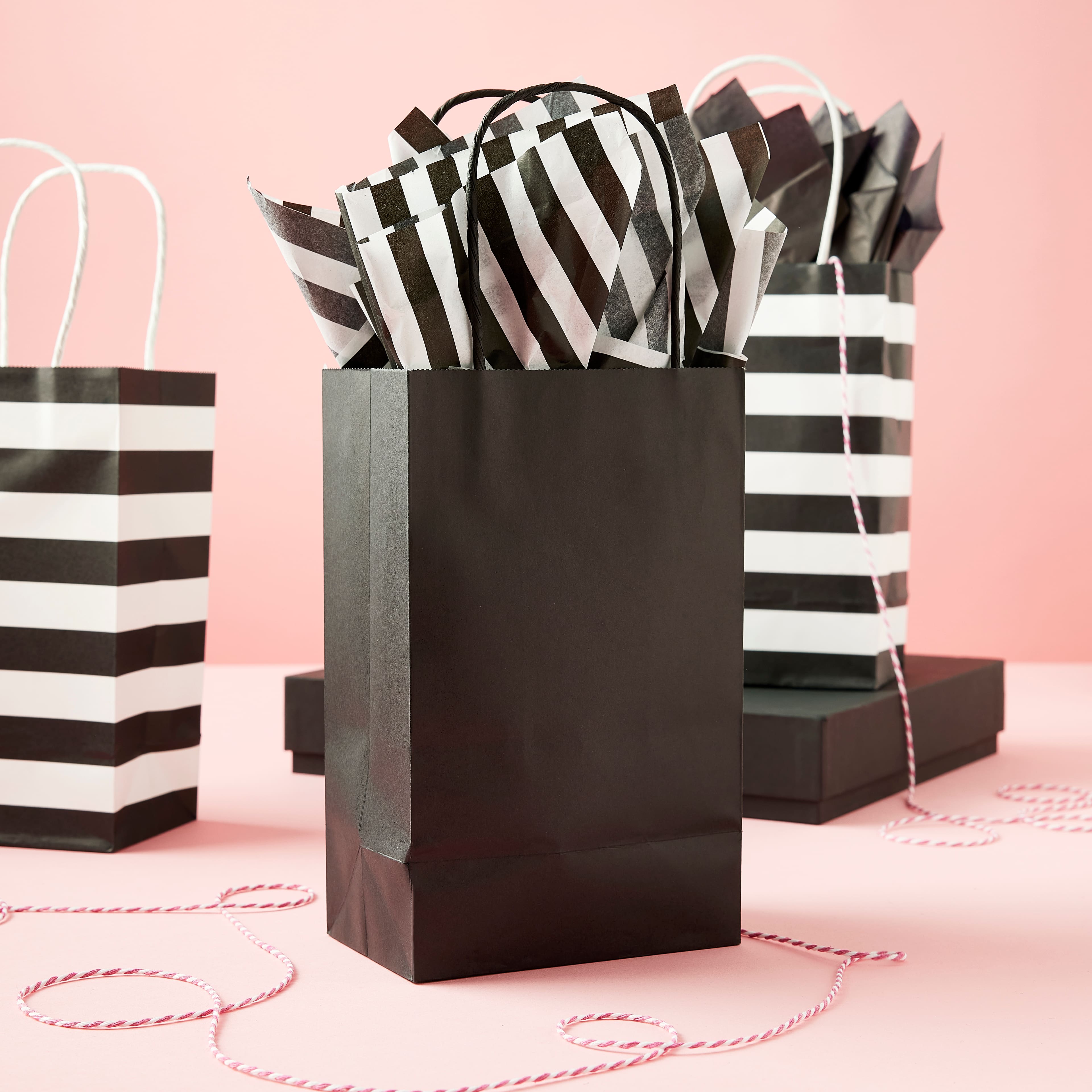 8 Packs: 13 ct. (104 total) Small Solid Gift Bags by Celebrate It&#x2122;
