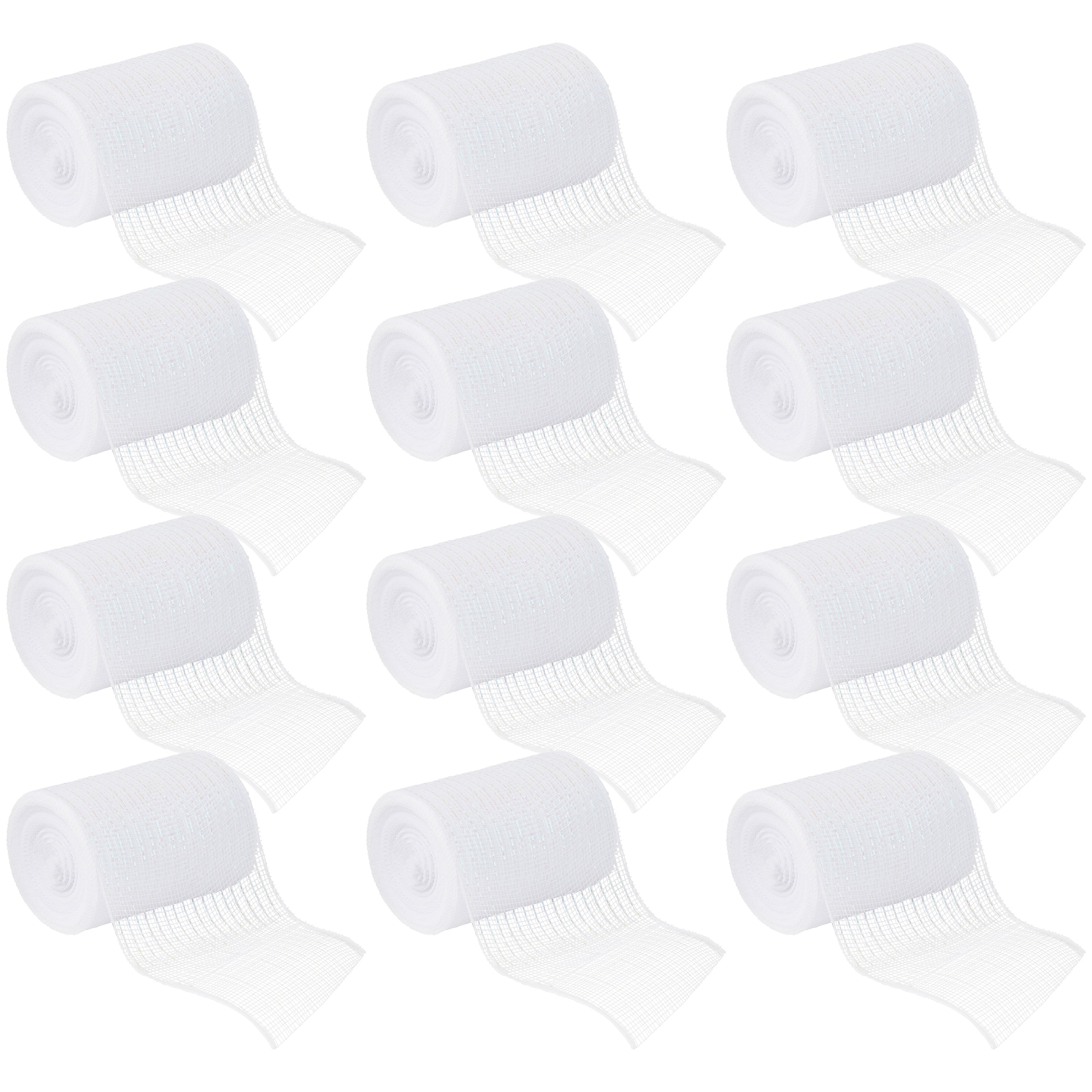12 Pack: 5.5&#x22; x 45ft. Mesh Wide Ribbon by Celebrate It&#xAE; Occasions&#x2122;