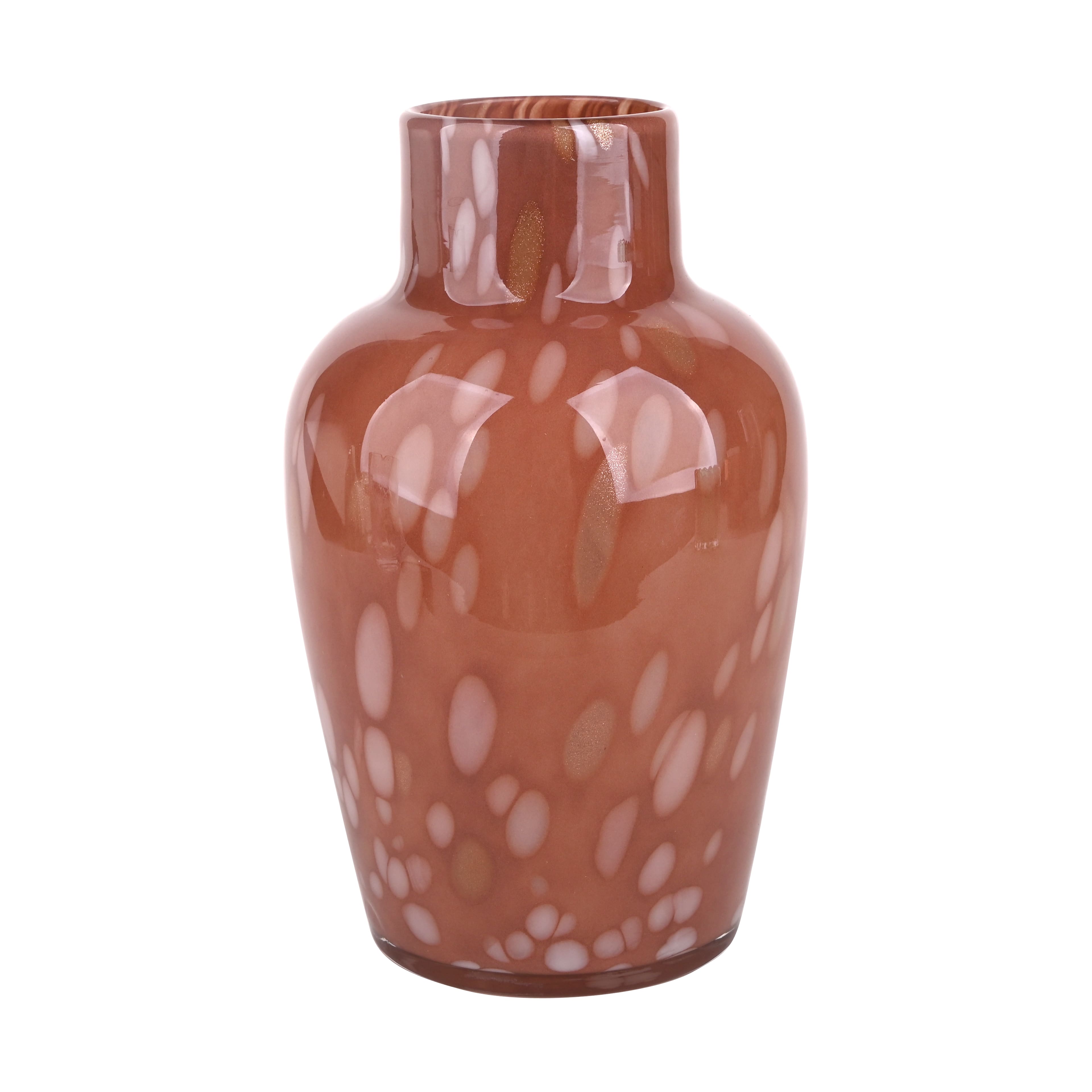7.5&#x22; Pink Glass Vase by Ashland&#xAE;