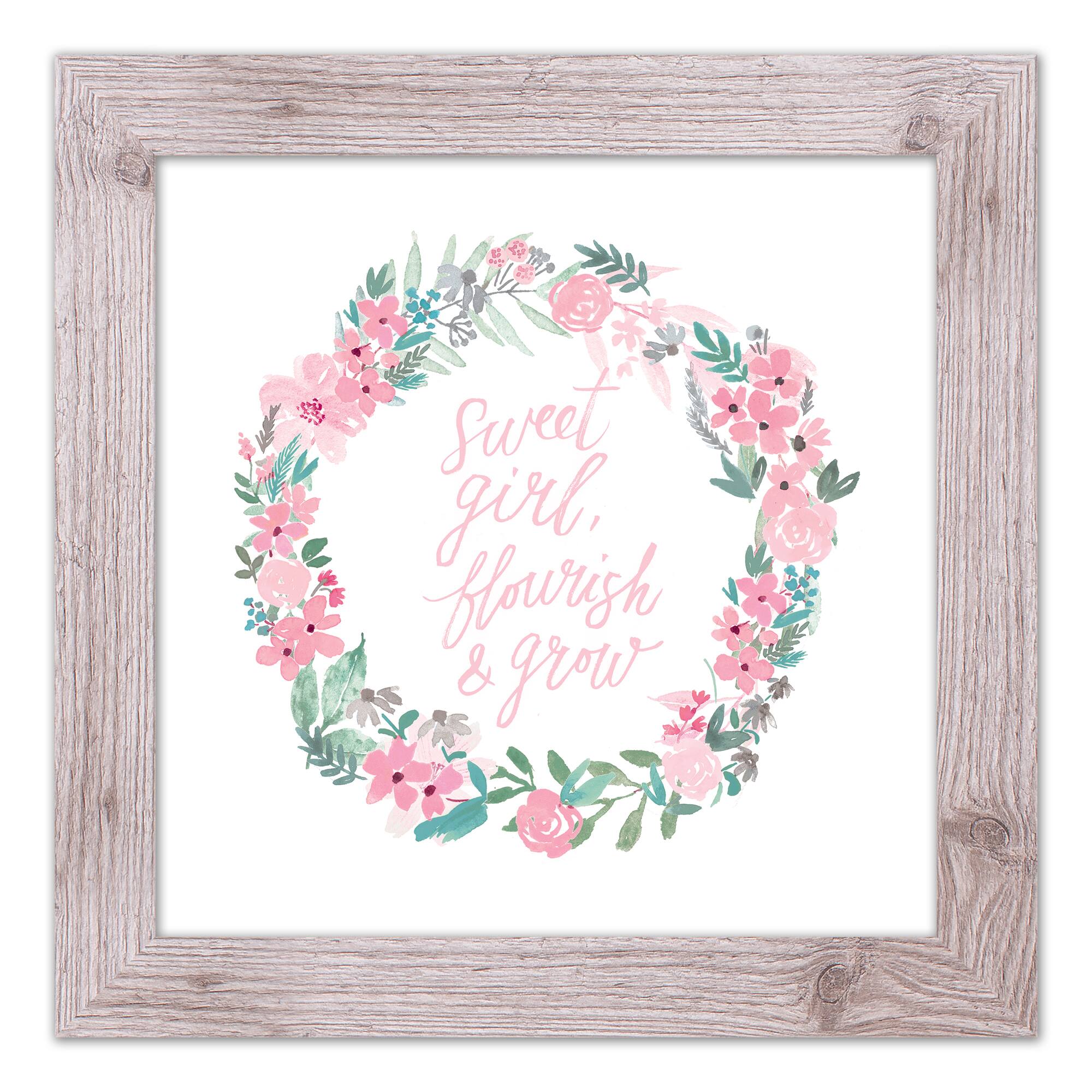 Flourish and Grow Western Framed Print