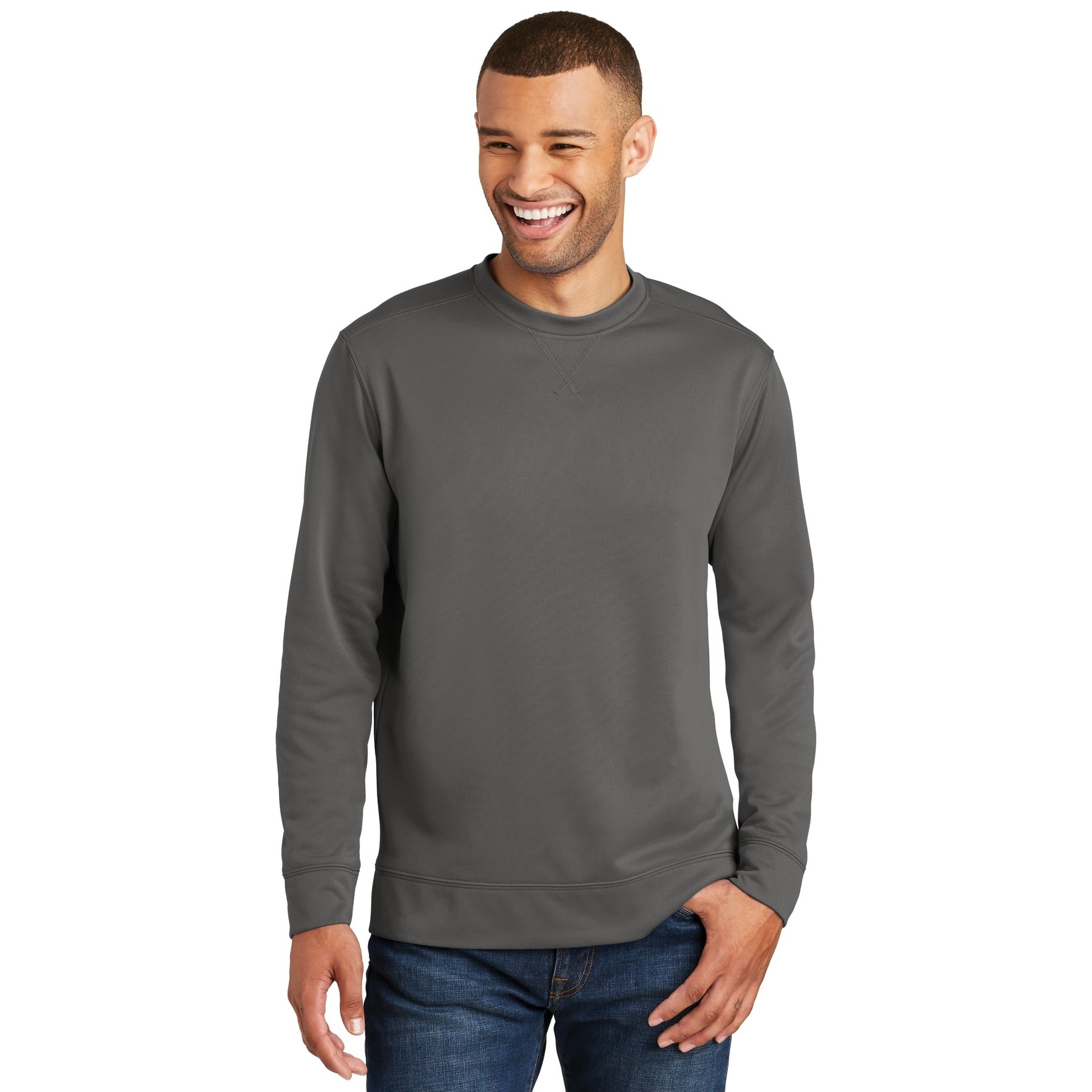 Port & Company® Performance Fleece Crewneck Adult Sweatshirt