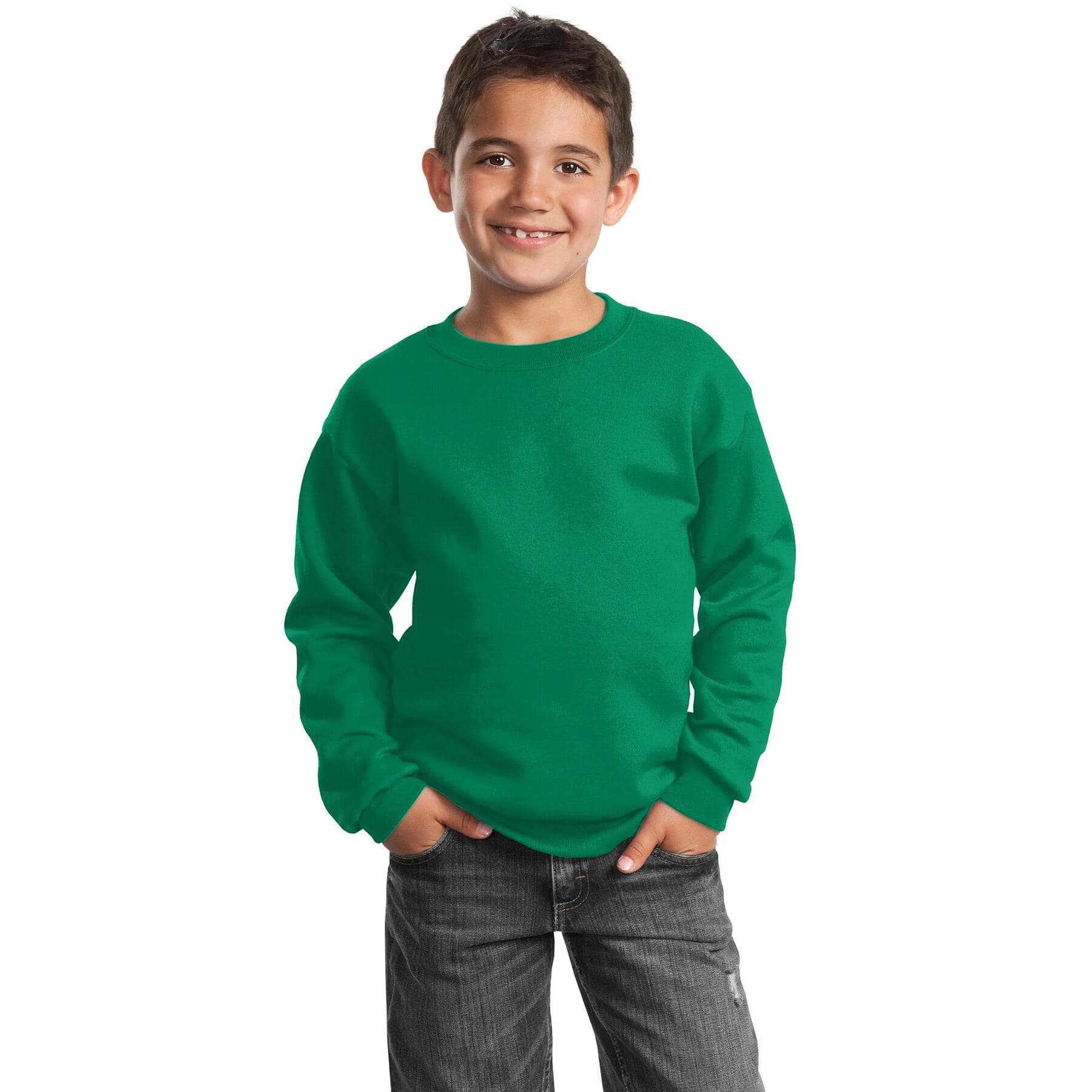 Port & Company® Youth Core Fleece Crewneck Sweatshirt