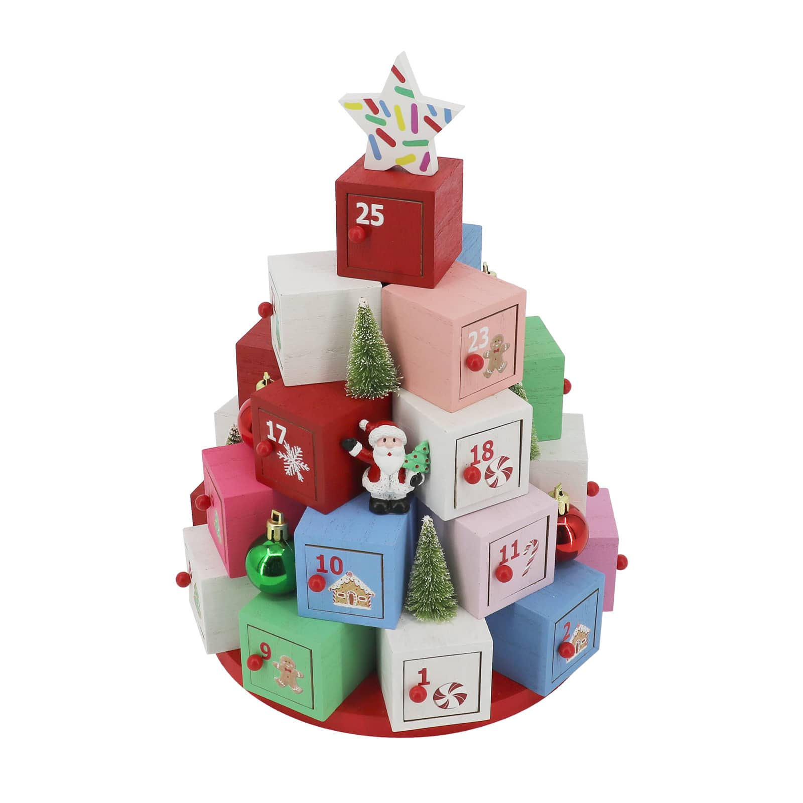 11.75&#x22; Christmas Tree Advent Calendar by Ashland&#xAE;