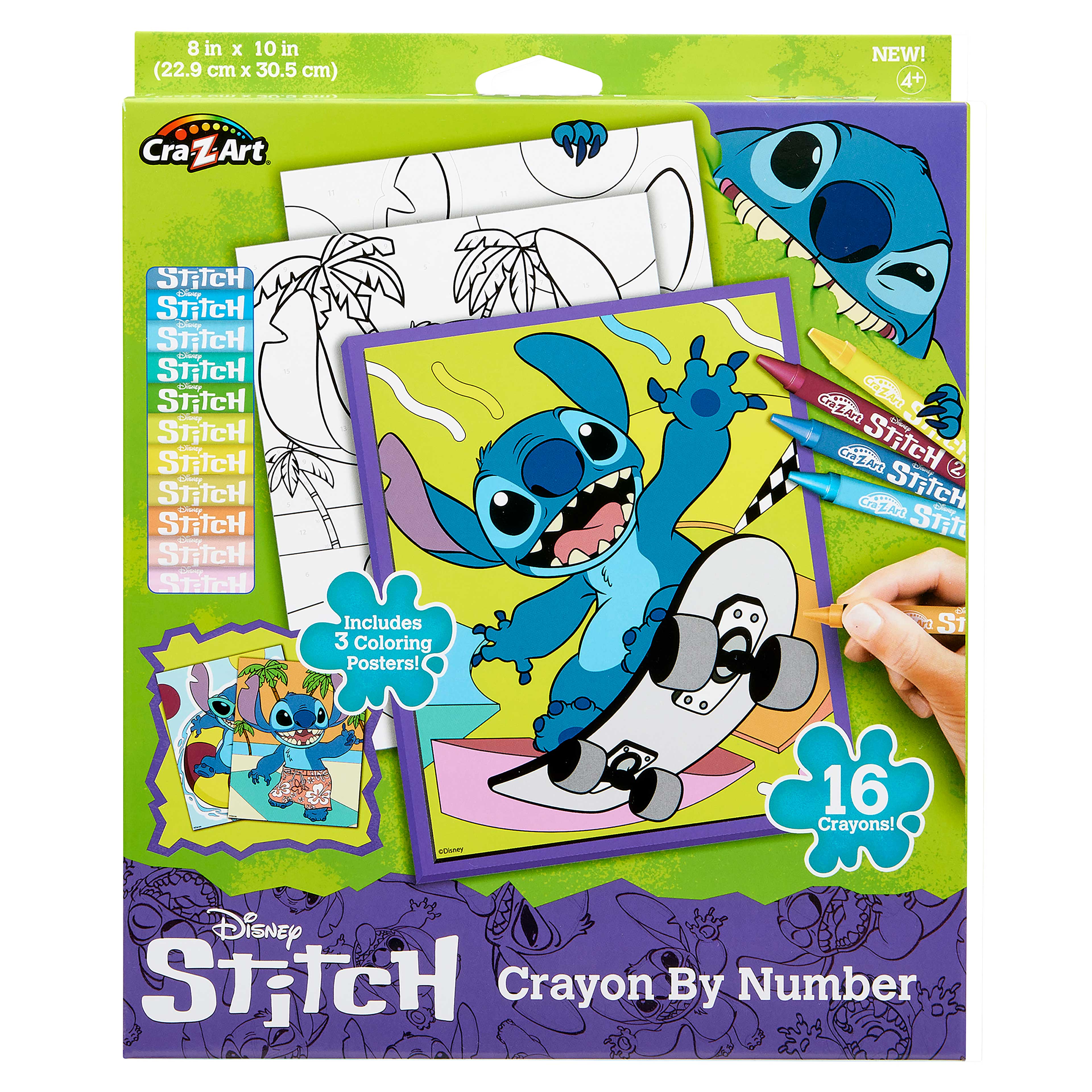 Cra-Z-Art&#xAE; Disney&#xAE; Stitch Crayon by Number