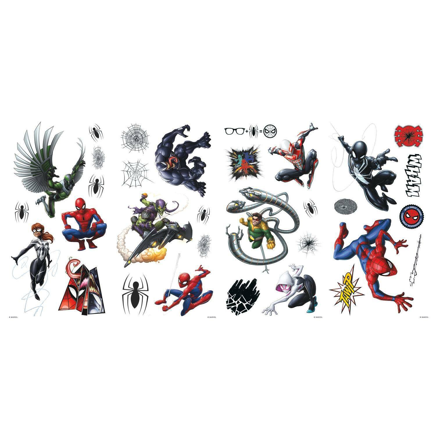 RoomMates Spider-Man Favorite Characters Peel & Stick Wall Decals