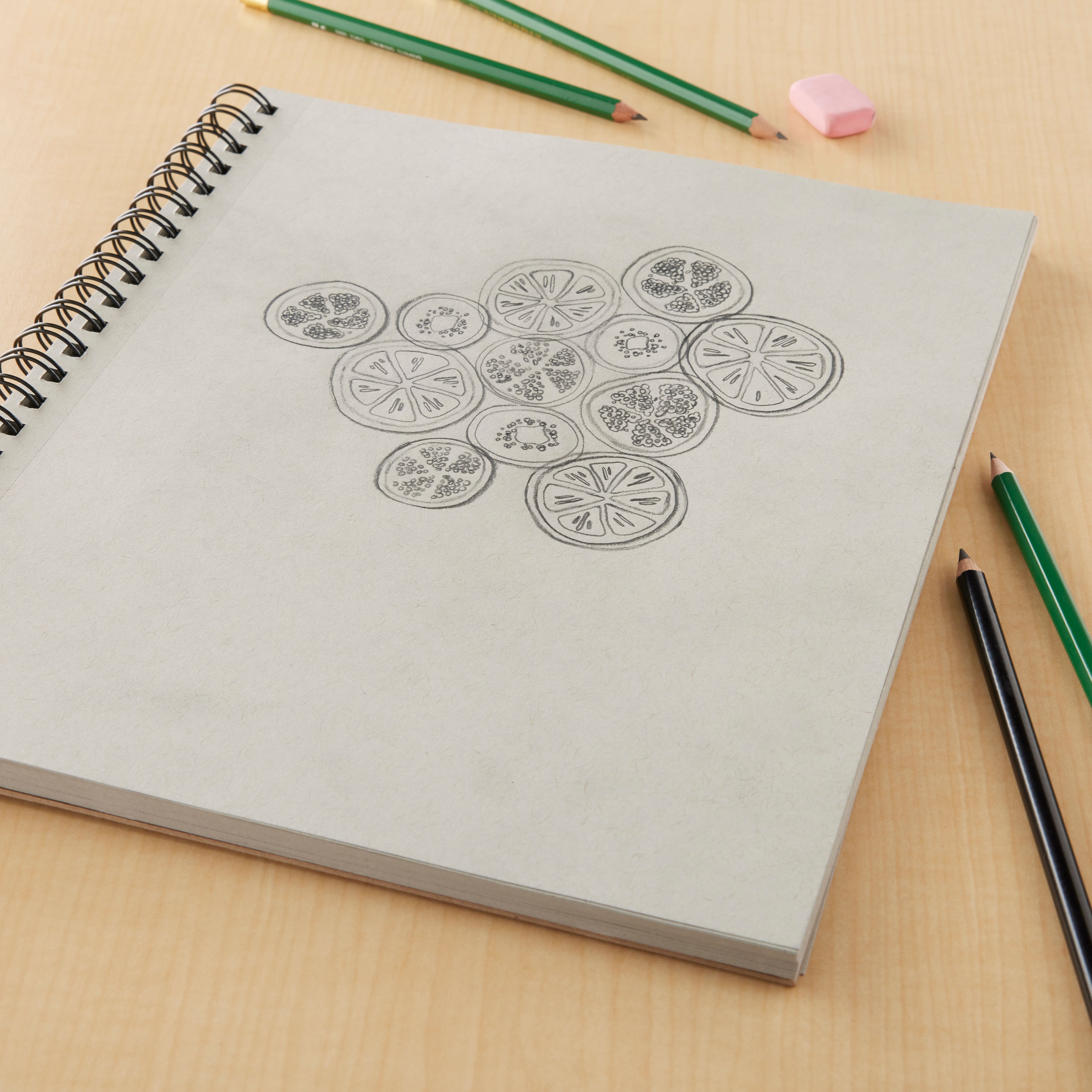 12 Pack: Strathmore® 400 Series Spiral Toned Gray Sketch Pad, 9" x 12"