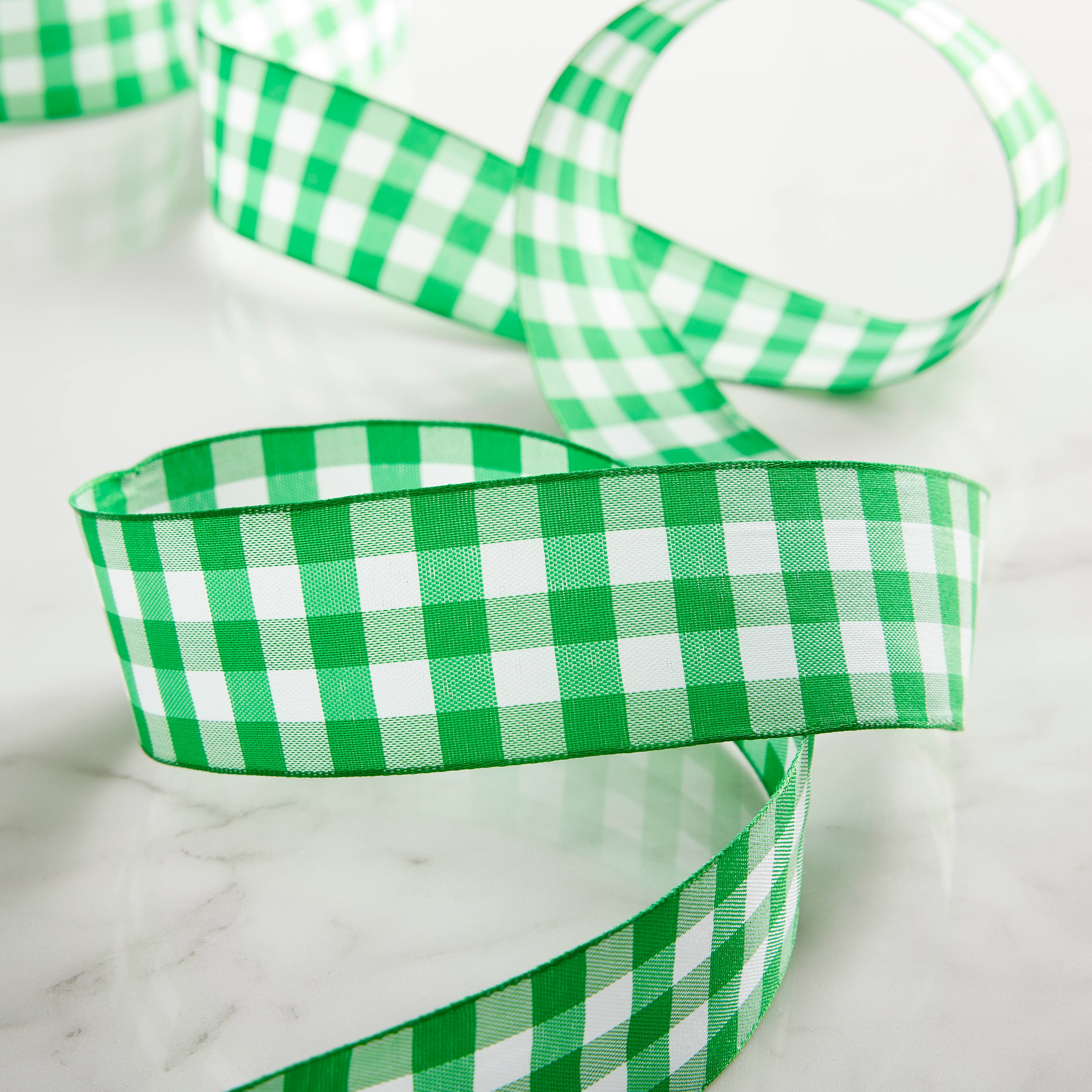 12 Pack: 1.5" x 3yd. Wired Checkered Ribbon by Celebrate It®